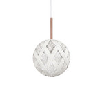 Chanpen XS Hängeleuchte, weiß, Ø 19 cm - Forestier