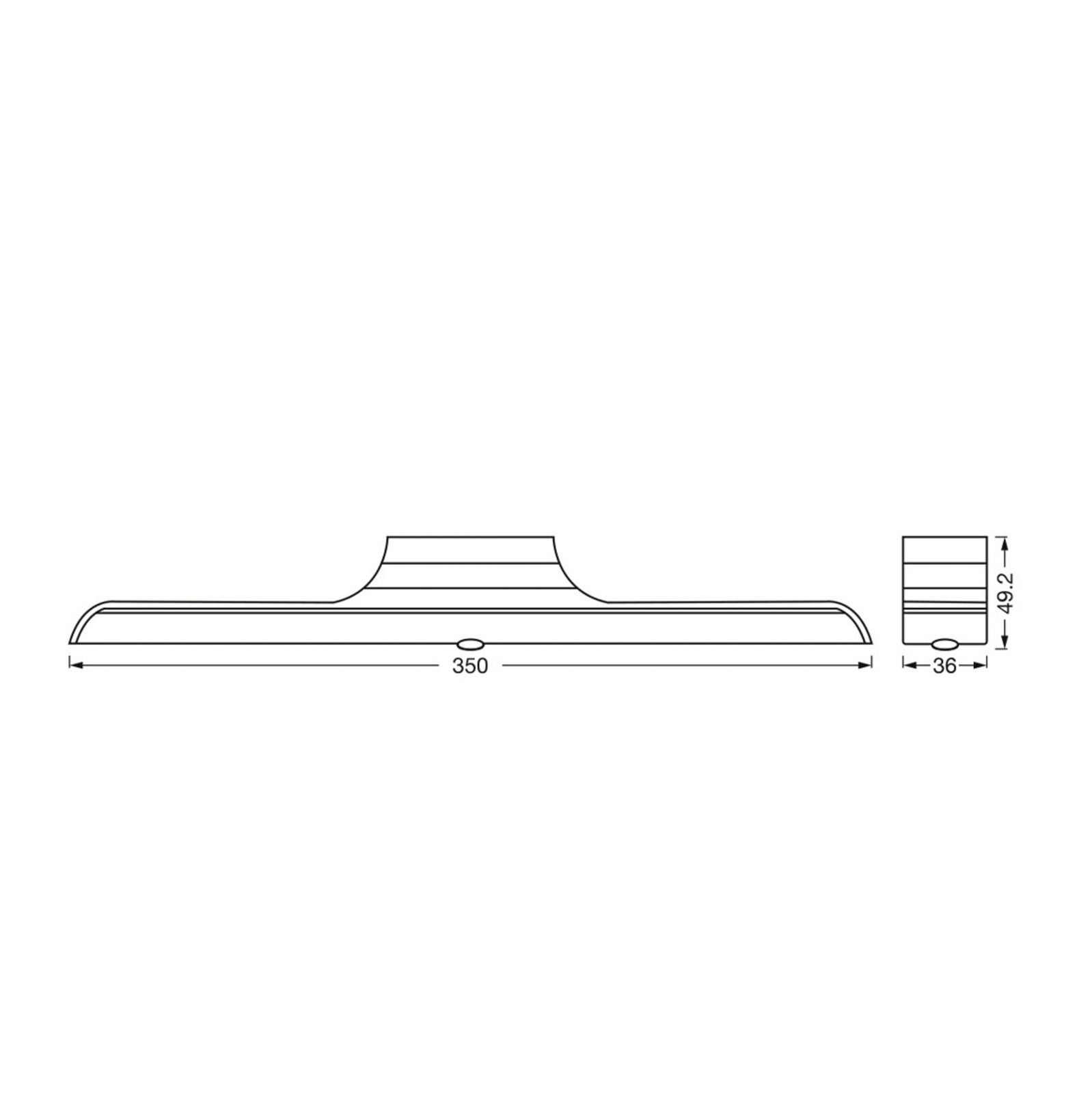 LEDVANCE Linear Swivel bútorlámpa 830 akku szenzor
