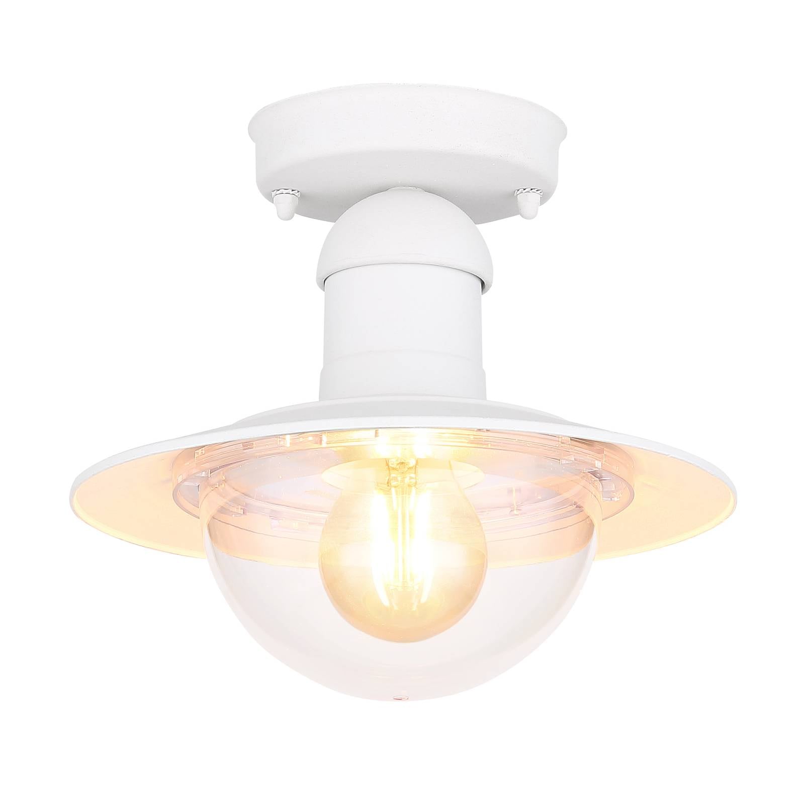 Utomhustaklampa Linda, vit