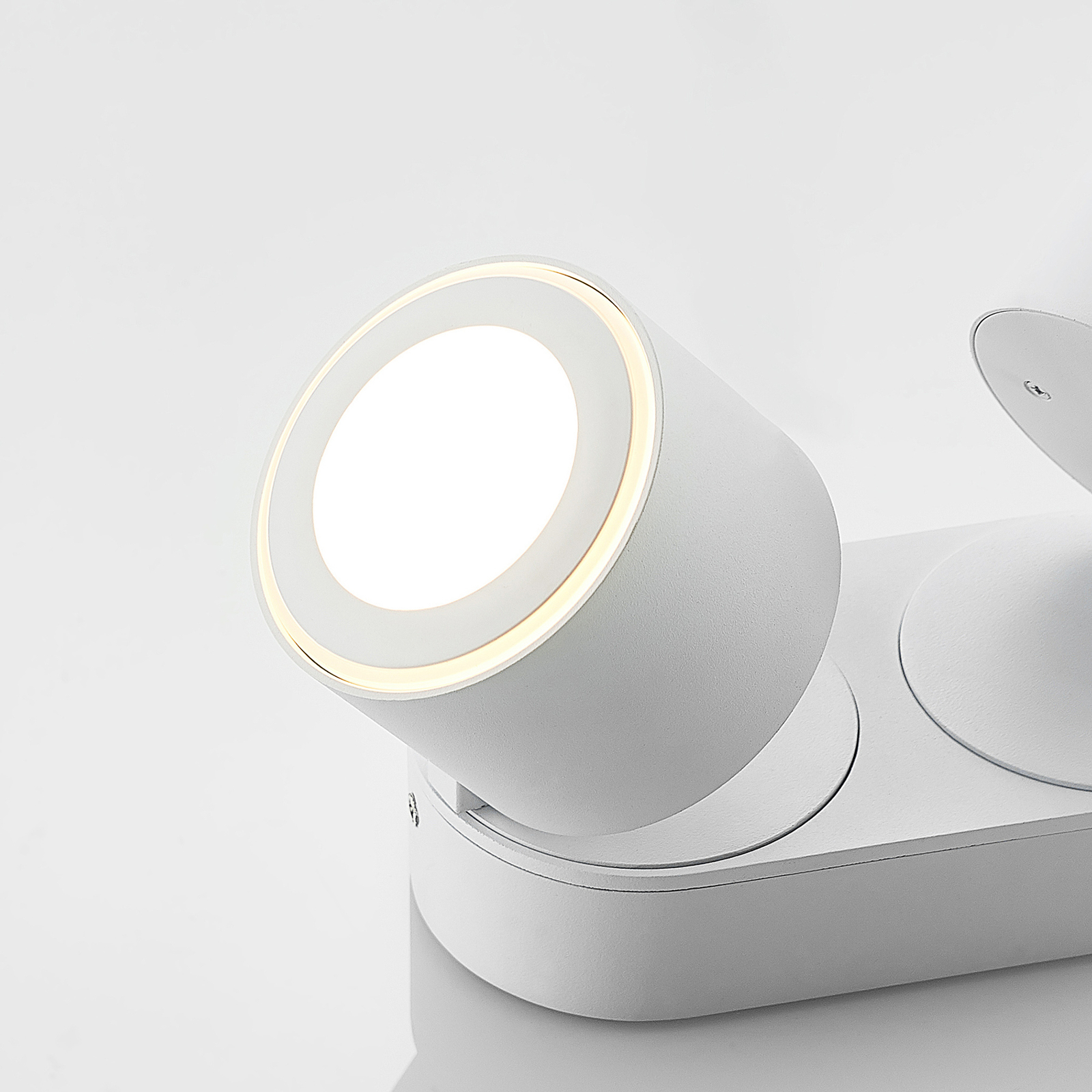 Lindby Argenta LED spot, dvě žárovky, bílý
