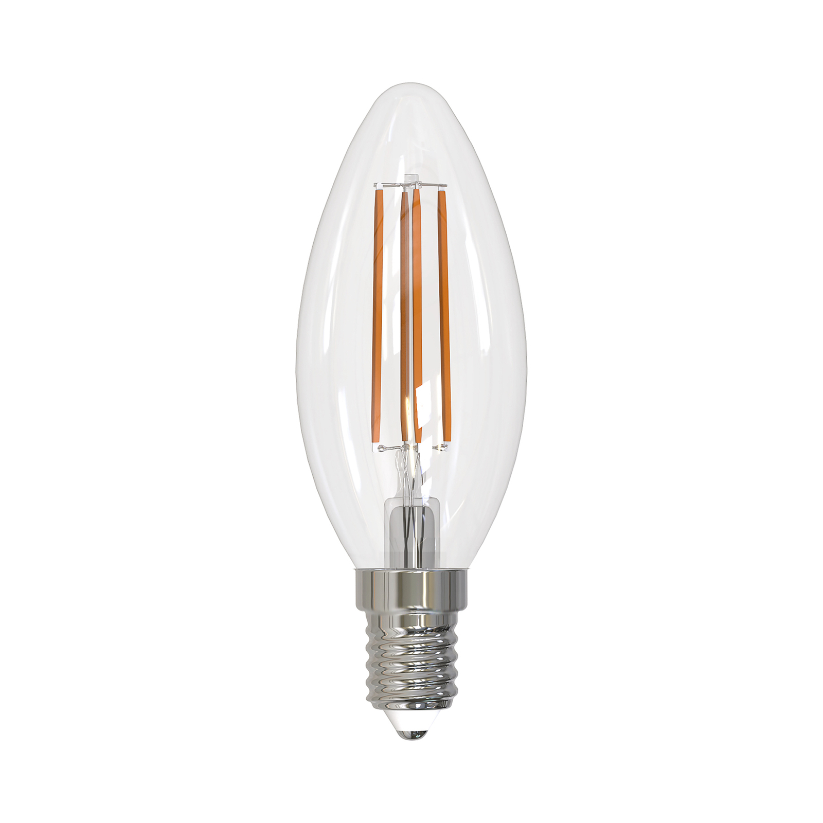 Arcchio LED-filamentpære E14 stearinlys, sett med 2 stk, 4000 K