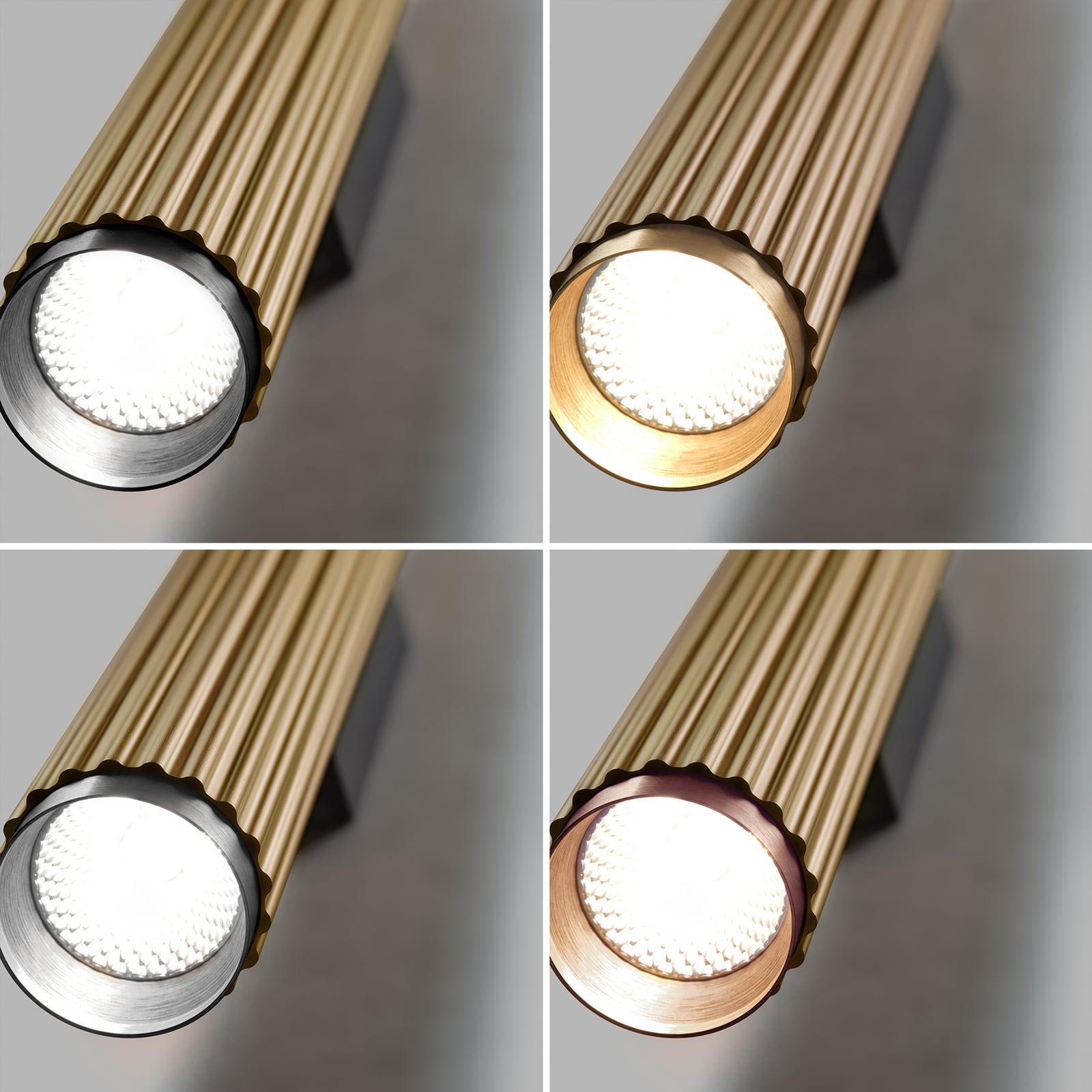 Velvet W1 Switch Tune LED-Wandleuchte, messing - LIGHT-POINT Velvet W1 Switch Tune LED-Wandleuchte, messing - LIGHT-POINT