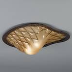 Striking Sant Erasmo ceiling lamp – handmade