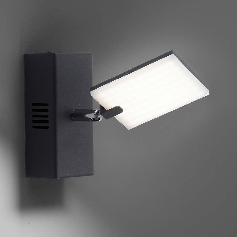 Pure Mira LED-vägglampa, svart från Pure