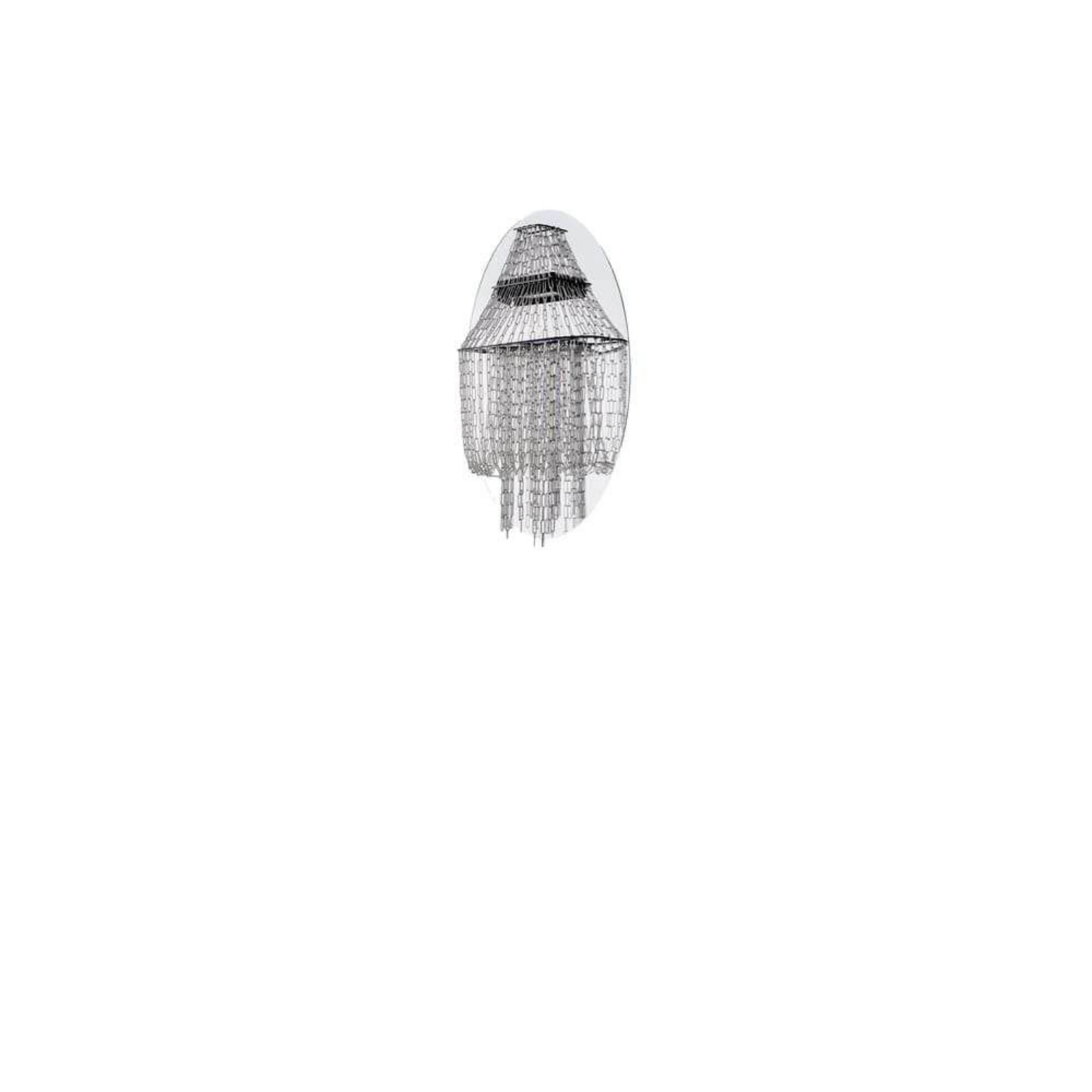 Lamp C Wandlamp Black/Stainless Steel - DCW
