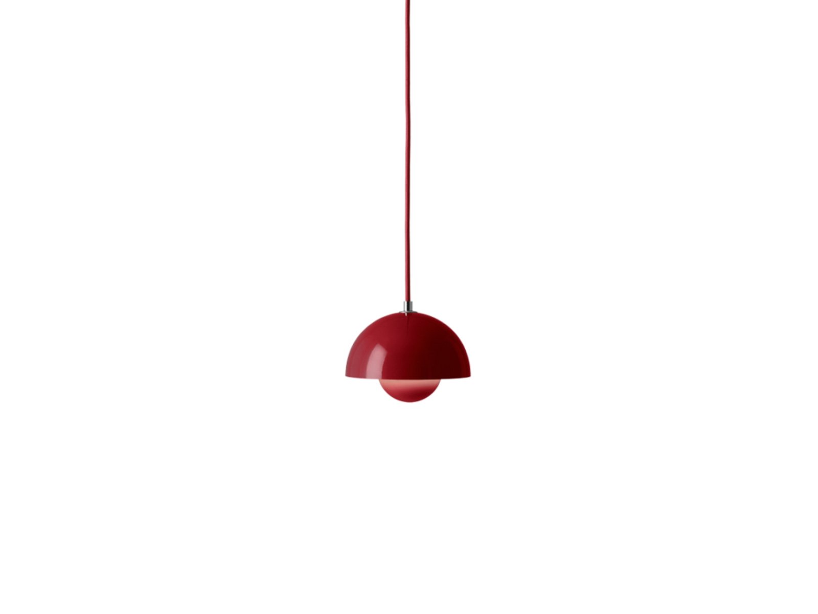 Flowerpot VP10 Taklampa Vermilion Red - &Tradition