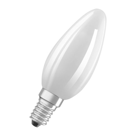 OSRAM LED-Kerze E14 Classic B 5,5W 2.700K matt