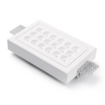 LED recessed ceiling light ADE - angular