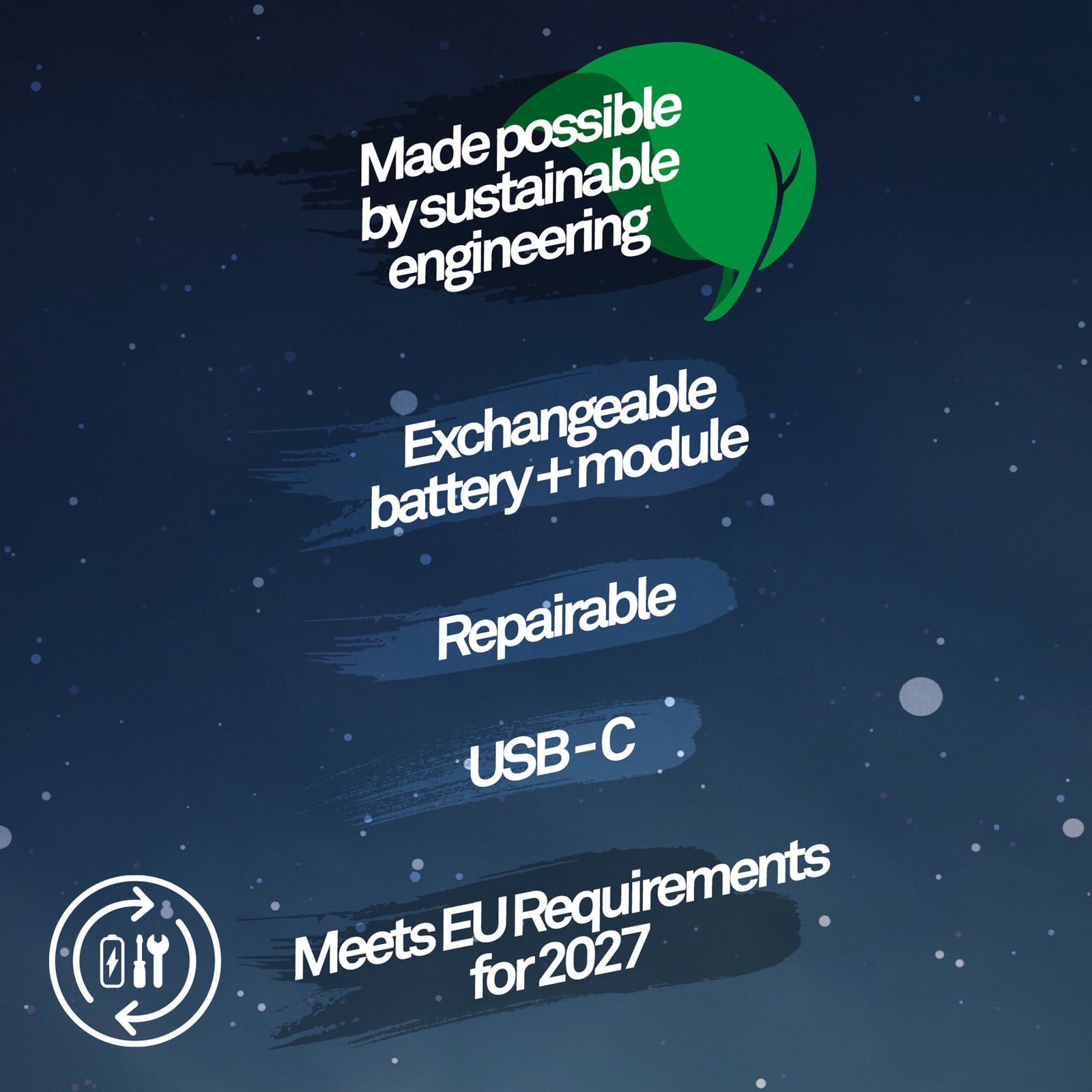 LED-bordlampe med batteri Juna, antrasitt, IP44, dimbar, 20 cm