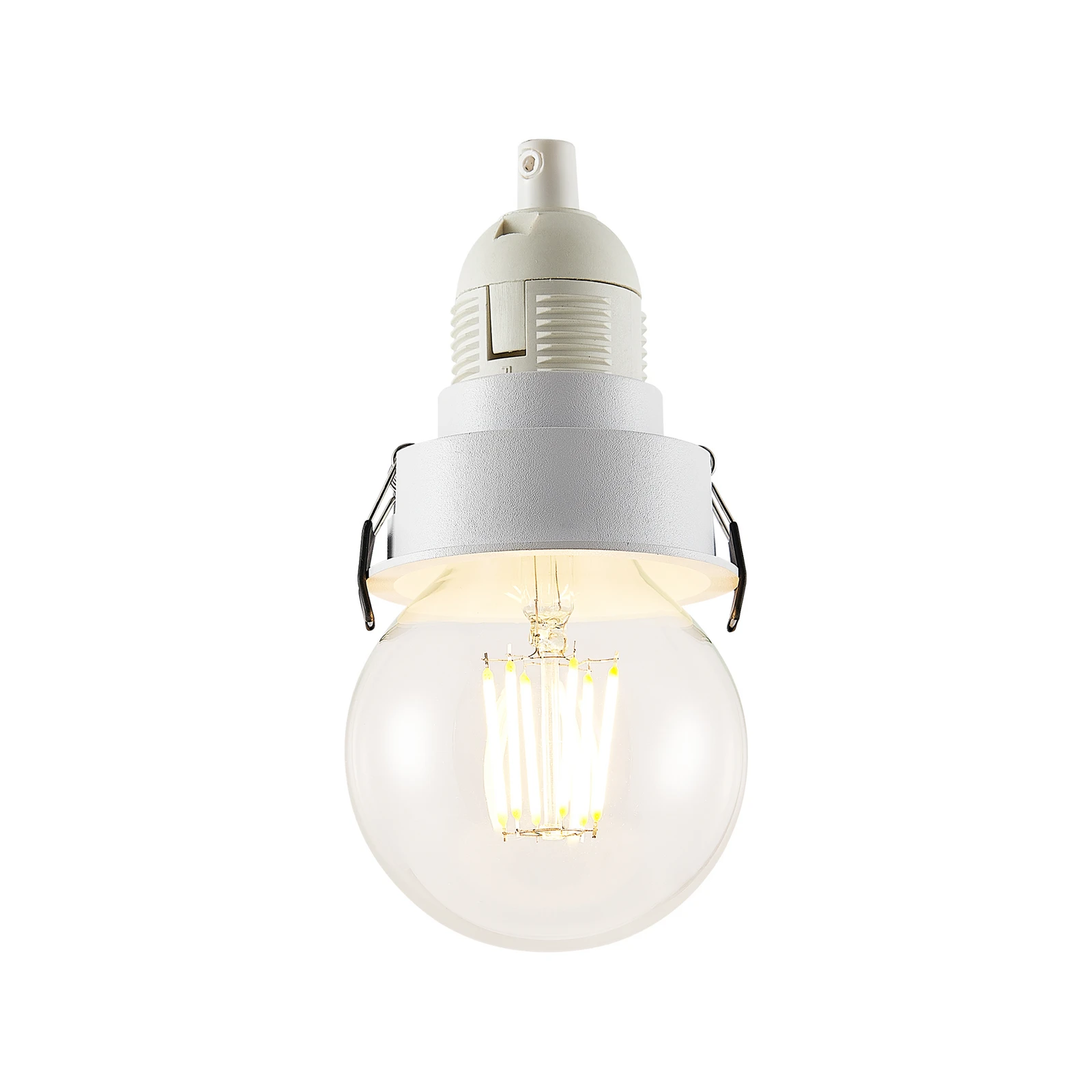 Molto Luce sisseehitatav lamp Willi 68R, valge, alumiinium, E27