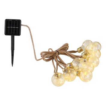 Solarny łańcuch świetlny 33694-10 z liną, 10 LED