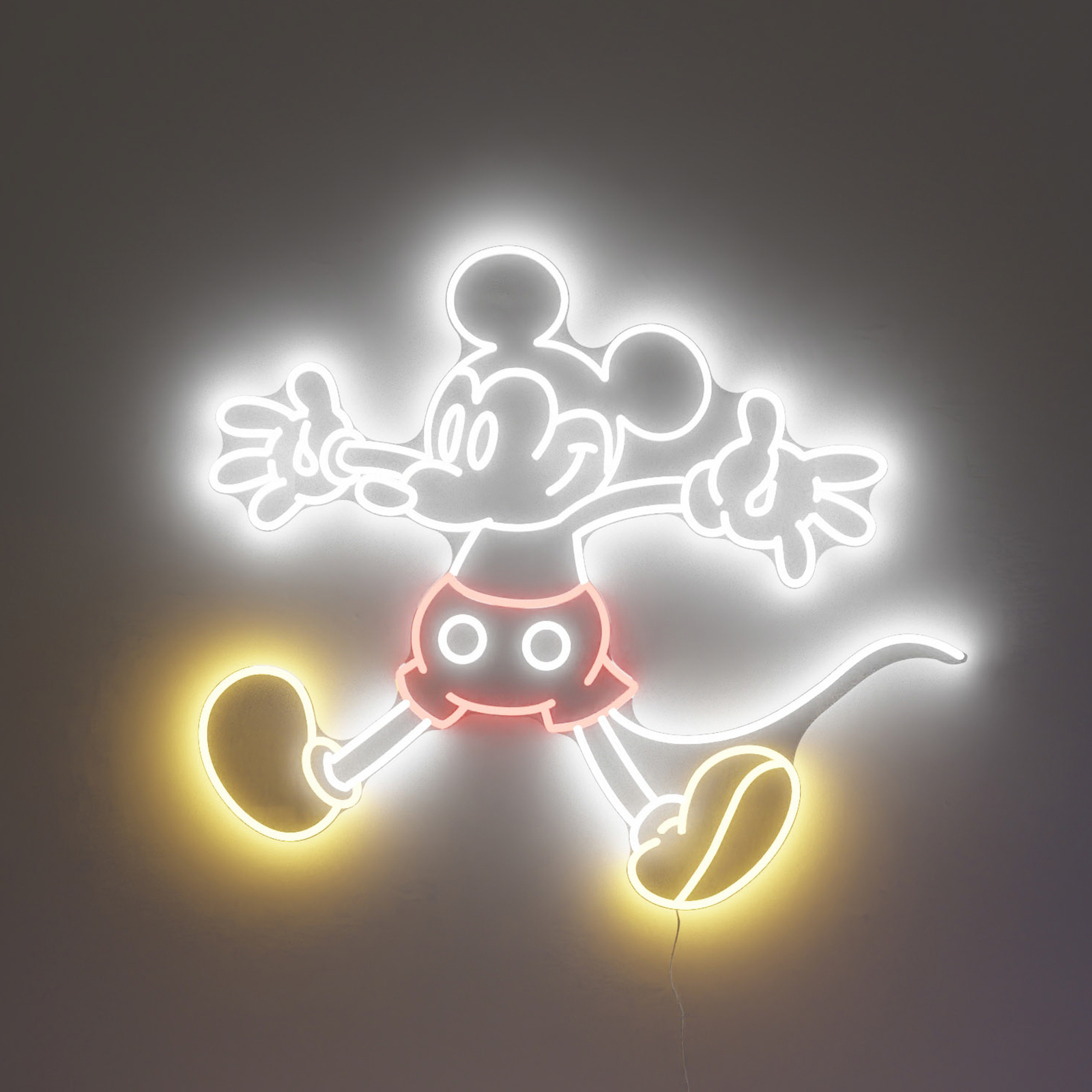 YellowPop Disney hiiglaslik Mickey seinavalgusti