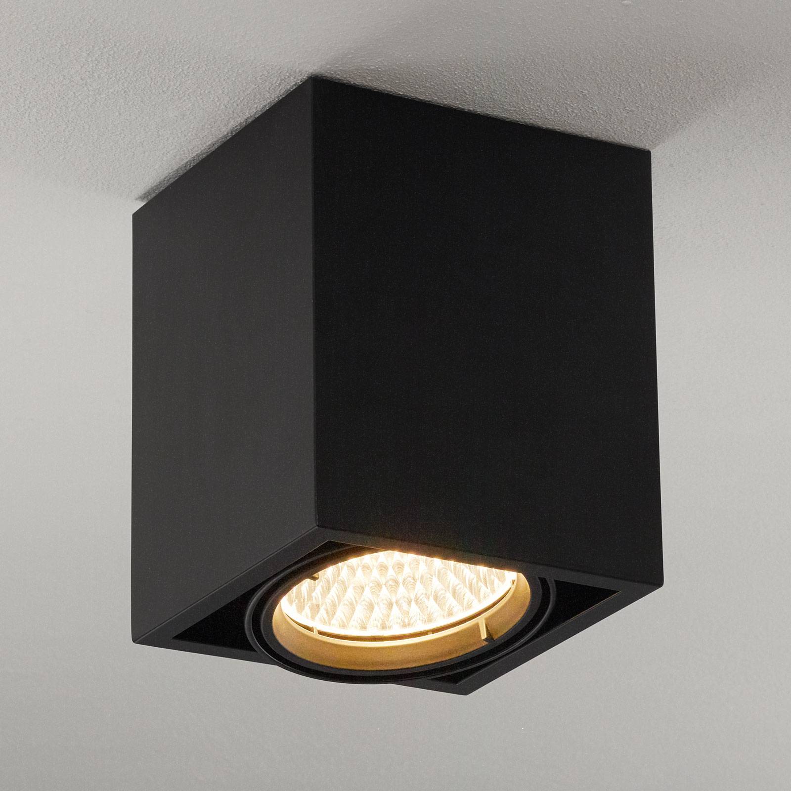 Arcchio Cirdan lampa sufitowa LED 1-pkt. czarna