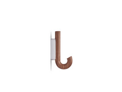 Hook Patère Mini Noyer/Chrome - GEJST