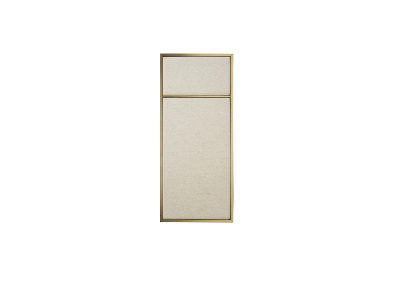 Please Wait to be Seated – Nouveau Pin Small Brass/Canvas
