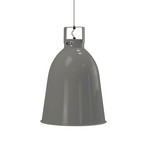 Jieldé Clément C360 lampa wisząca szara Ø 36cm