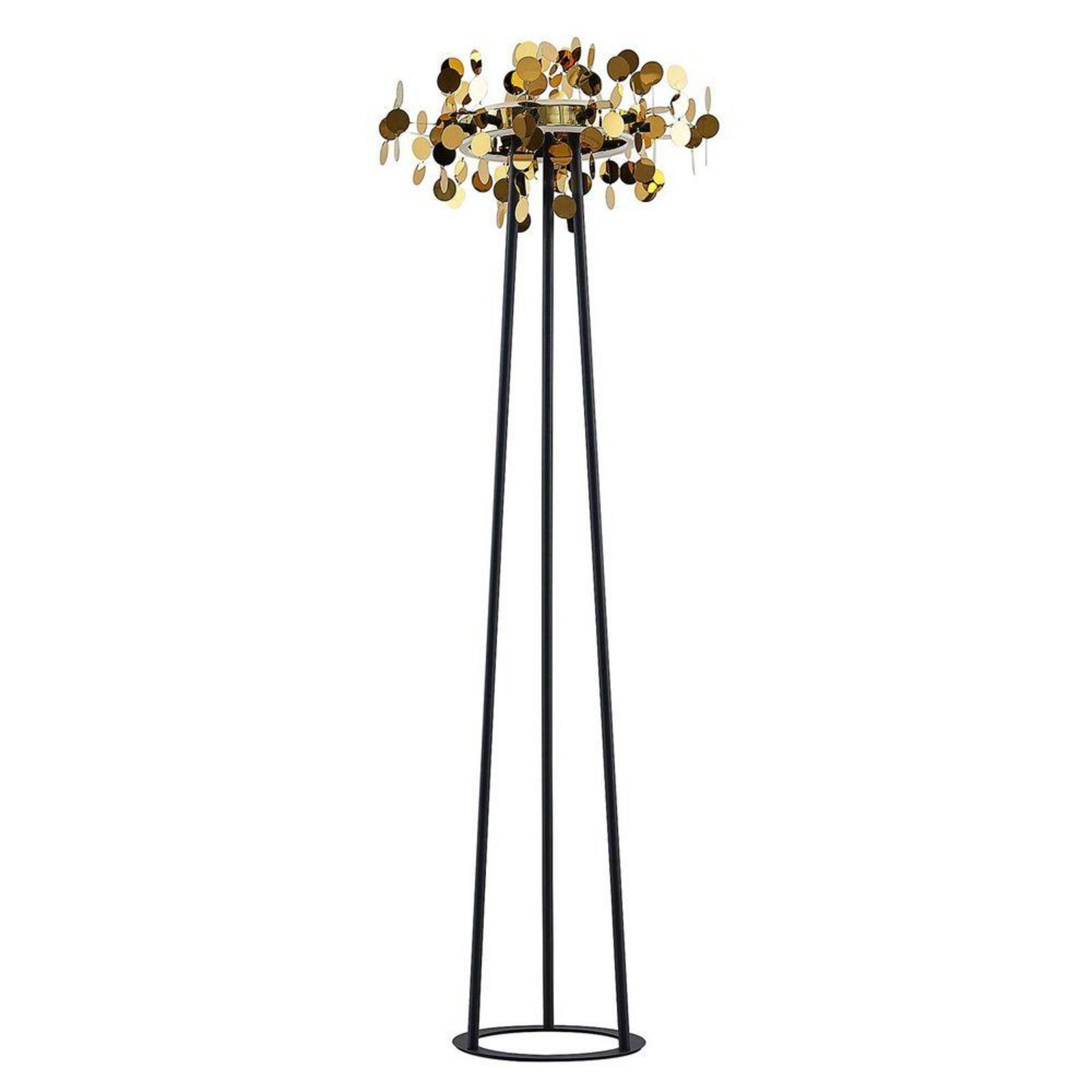 Glimmo LED Lampadar Brass - Lucande