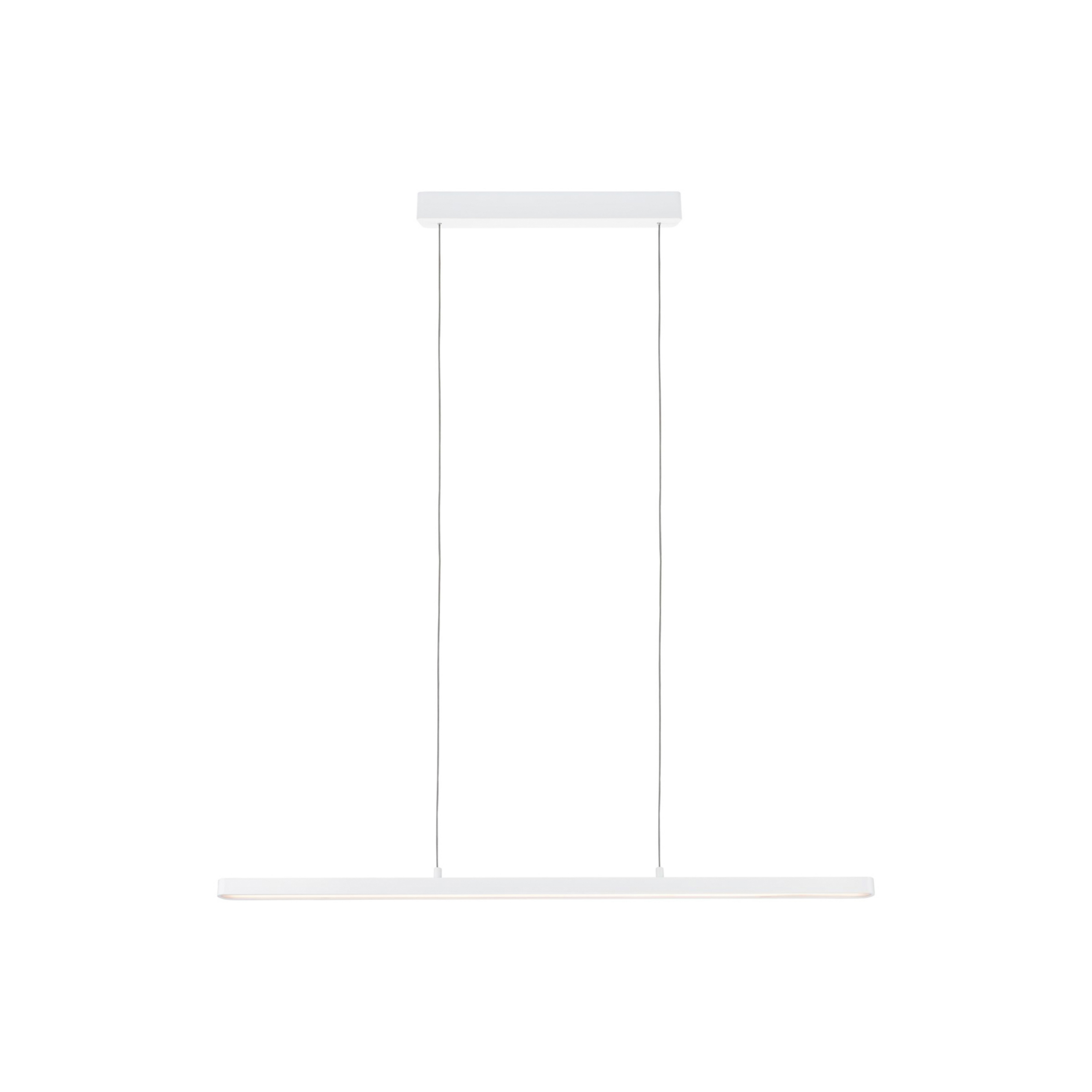 Lento LED-Pendelleuchte, weiß, 100cm up/down, dim. - Paulmann