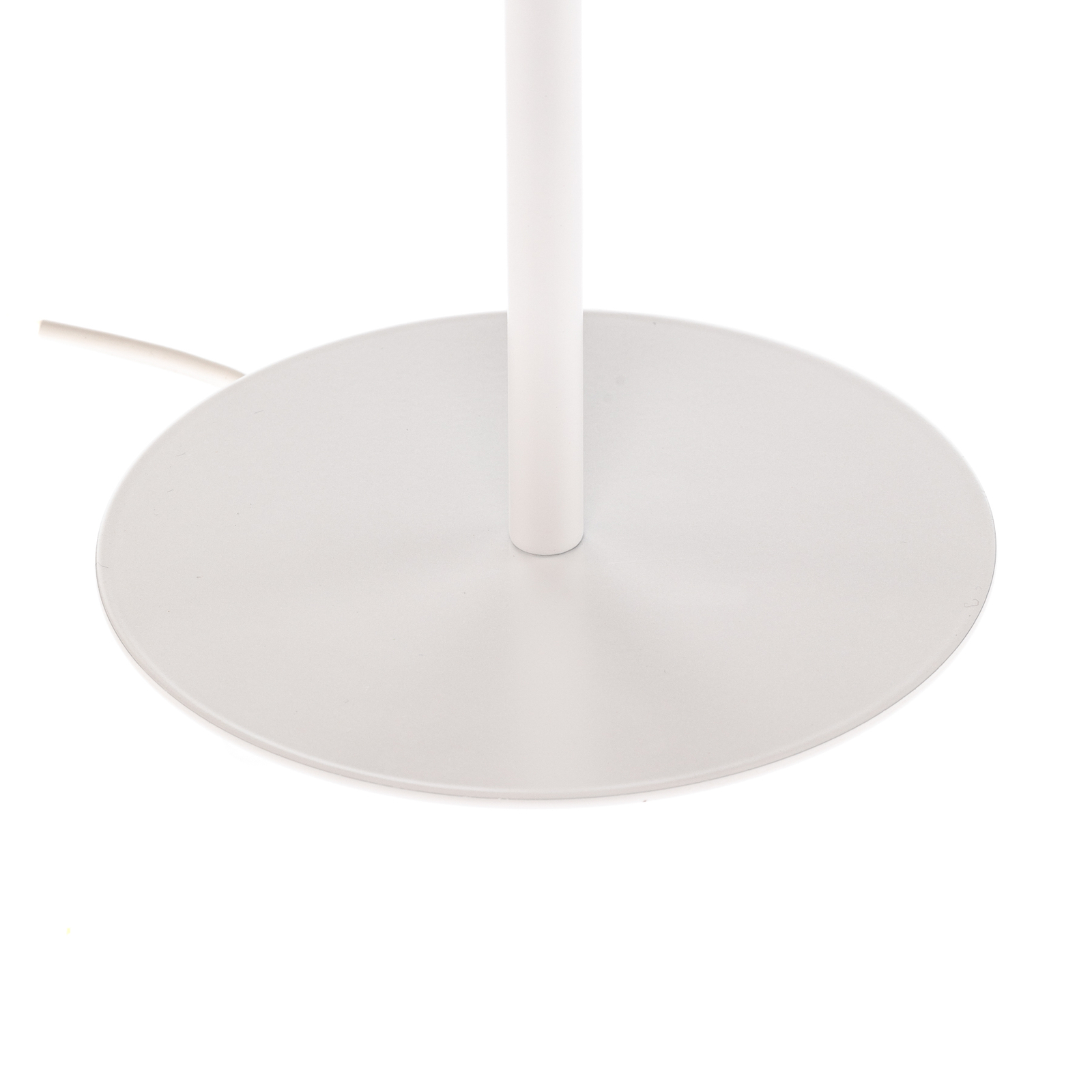 Stalo lempa "Soho", kūgio formos, 33 cm aukščio, balta