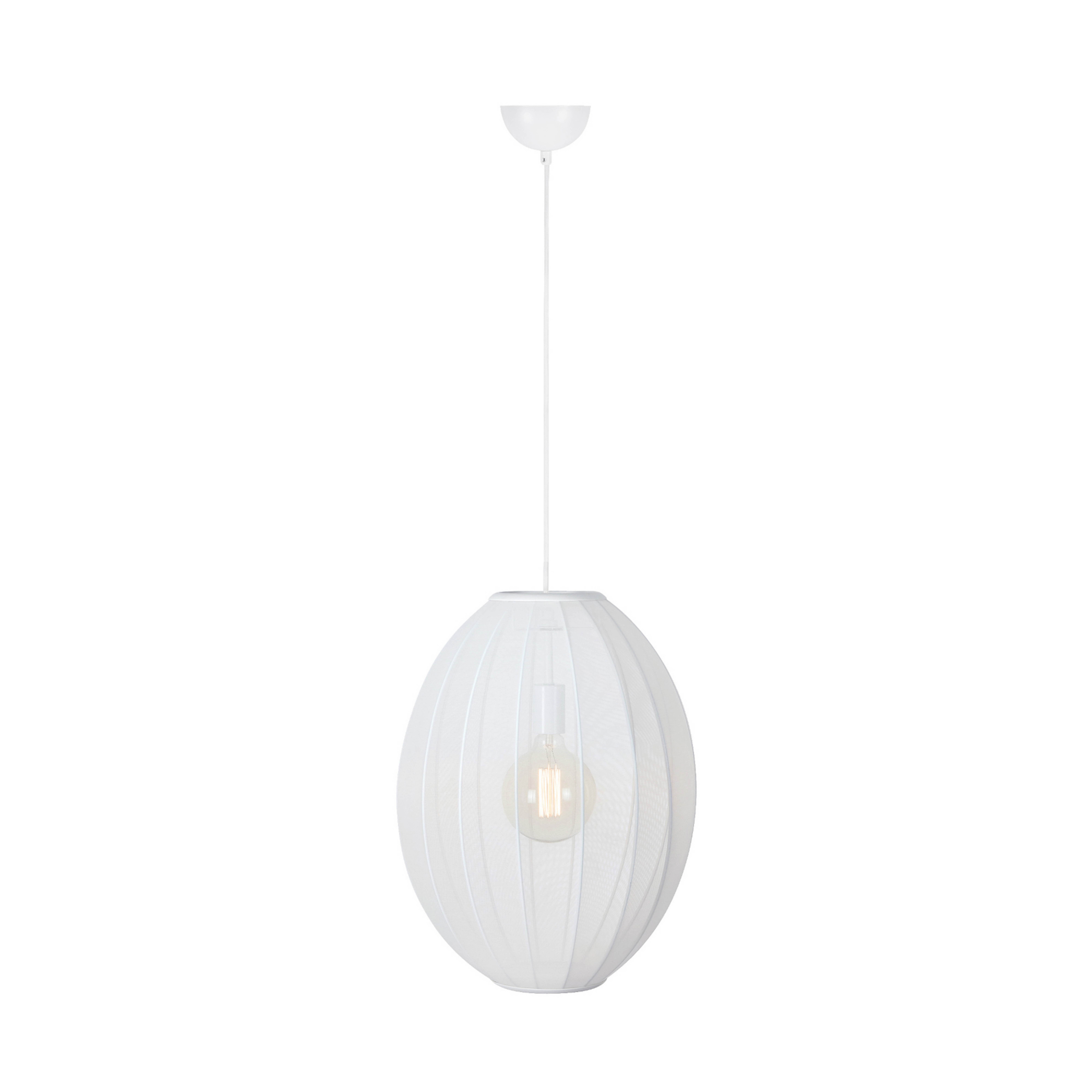 Lampada a sospensione Florence Ø40 Bianca - Markslöjd