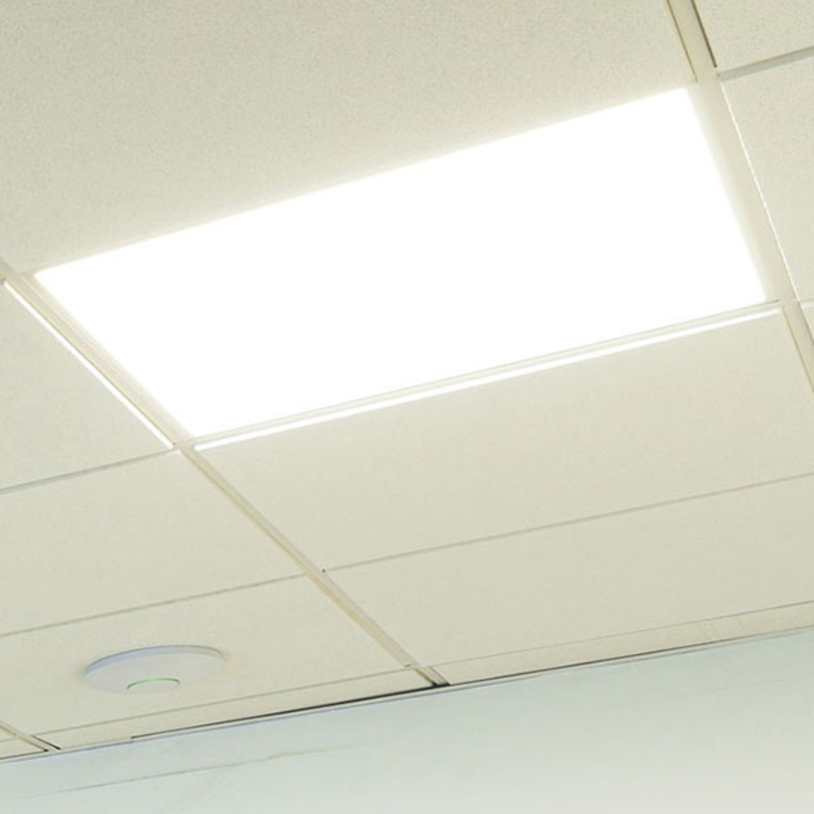 Stylvania Sylvania Start Panel multipower UGR19 4,000 K, for Workroom / Office, steel, polycarbonate, 35 W, energy efficiency: A+, L: 62.5 cm, W: 62.5 cm, H: 6.5 cm