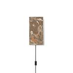 Argilla Aplică de Perete Rectangular Marble Mocha - ferm LIVING