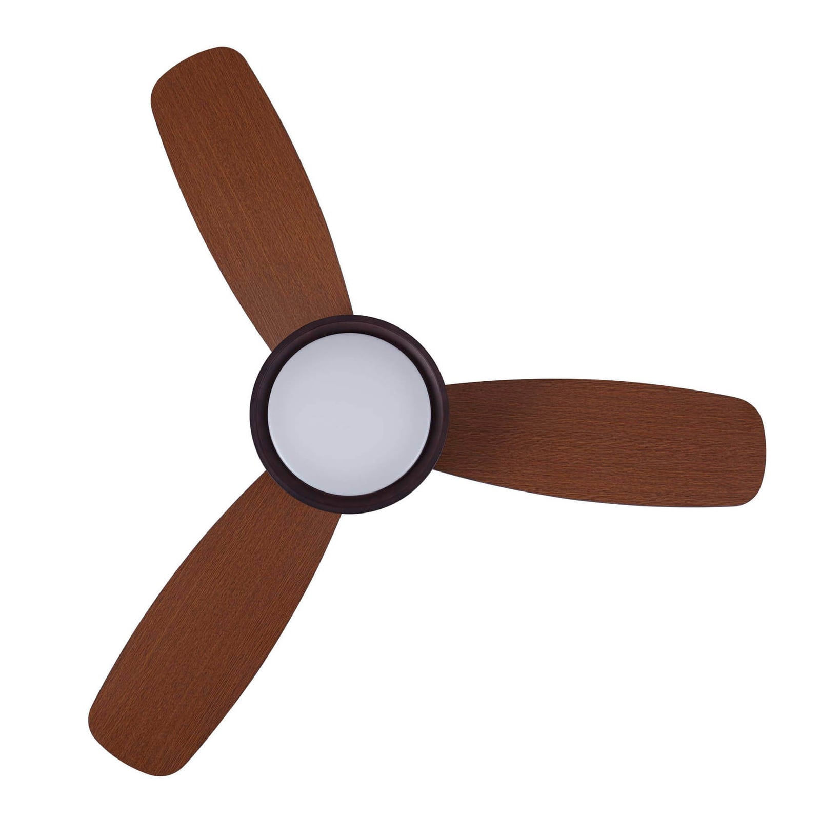 Flusso Deckenventilator mit Licht bronzefarben leise Beacon