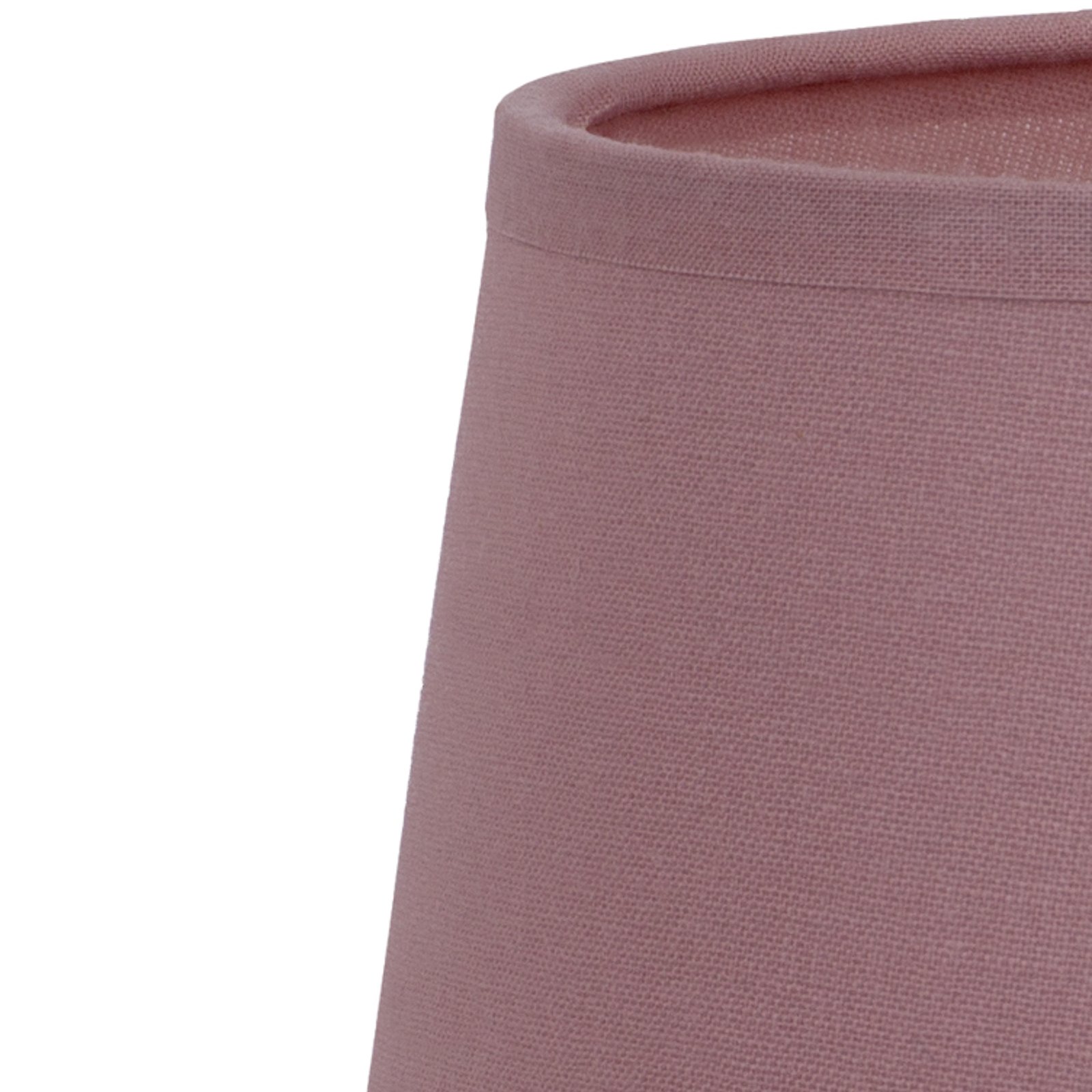 Classic S lampshade, powder pink