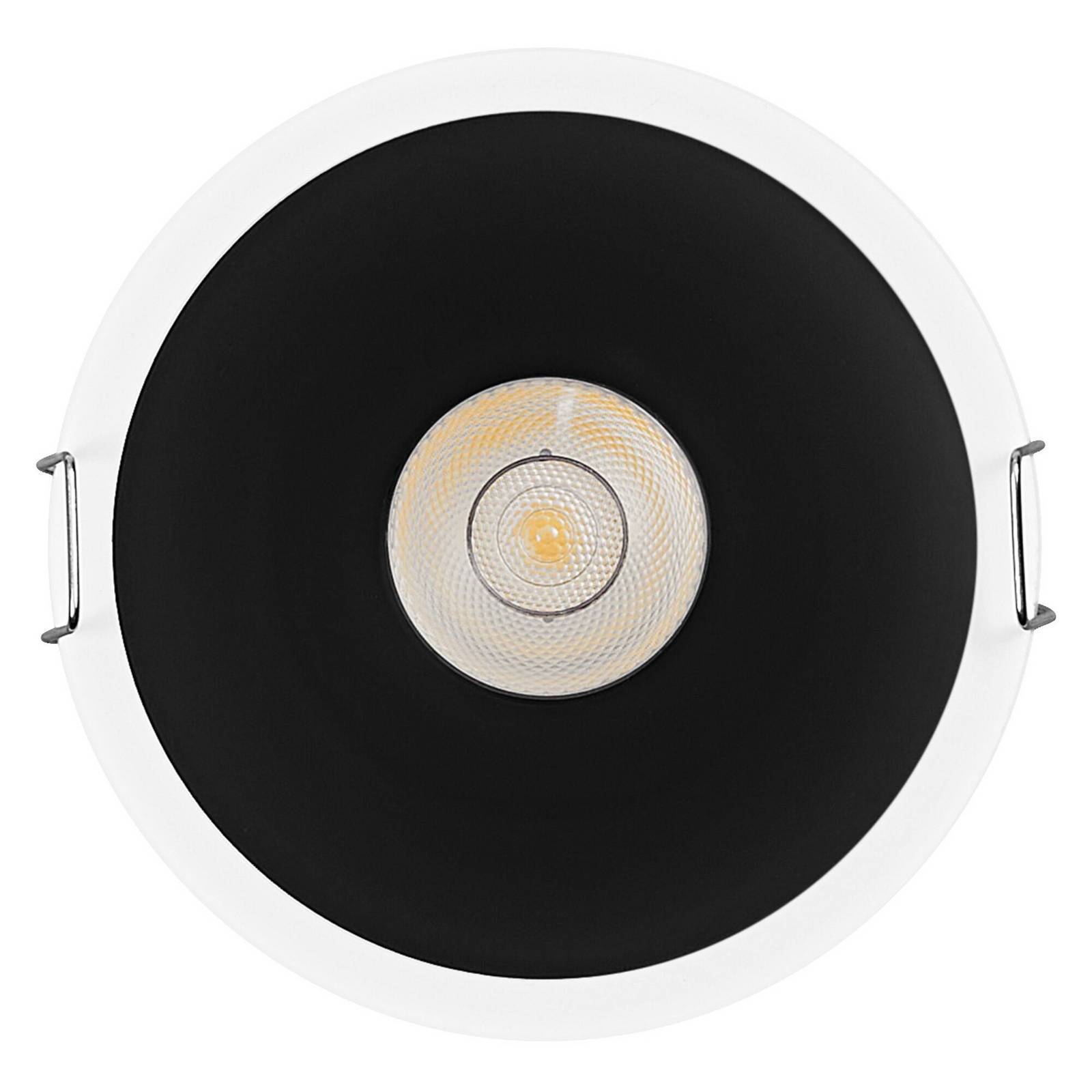 OSRAM spot wpuszczany LED TWIST, biały/czarny 840 Ø 9,3 cm metal