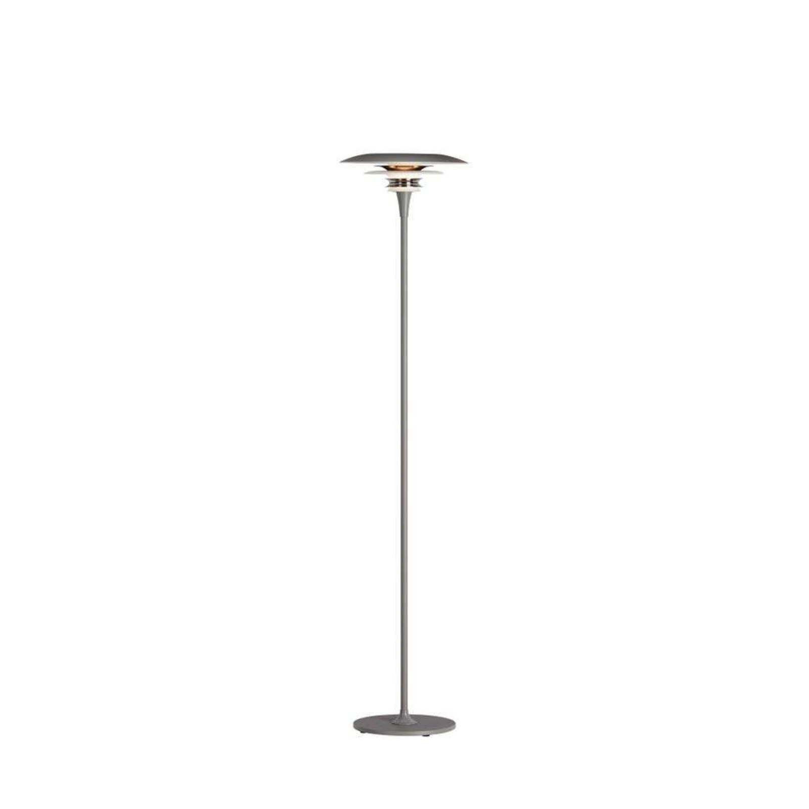 Diablo Lampadar Ø300 Grey/Glossy Black - Belid