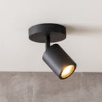 GOOD & MOJO stropní bodové světlo Java, 1-flg., černé, bambus