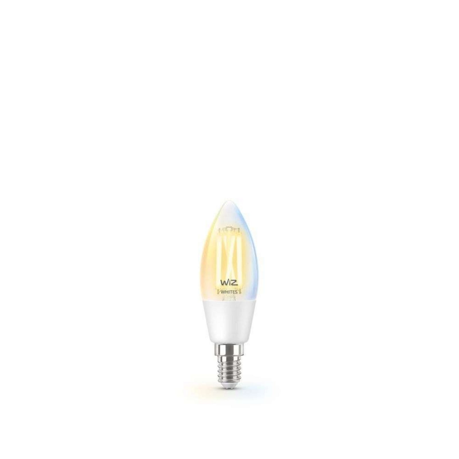 Bec Smart TW 4,9W 470lm 2700-6500K Lumânare Clear E14 - WiZ