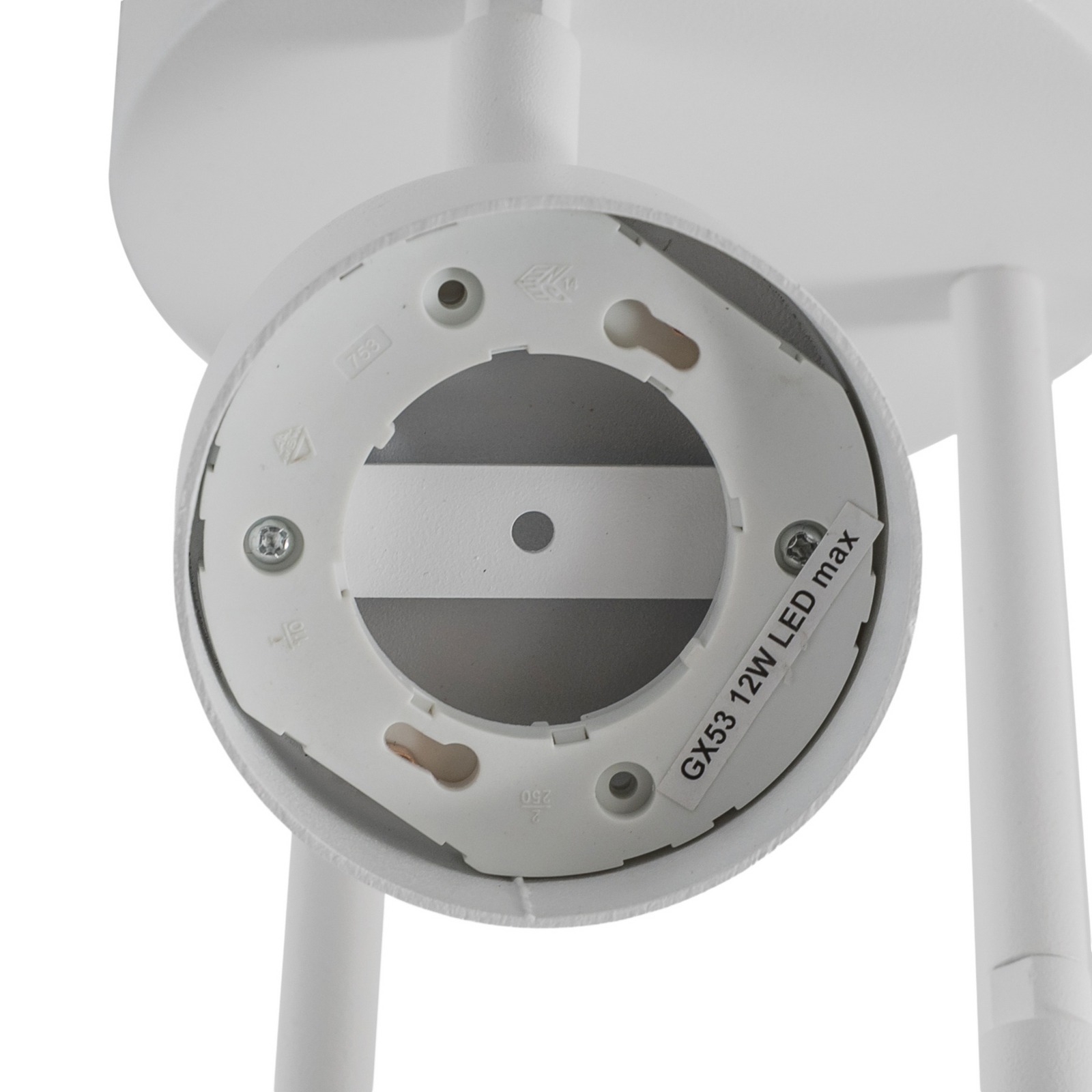 Spot de tavan Nemo, 3 becuri, alb, mobil, GX53