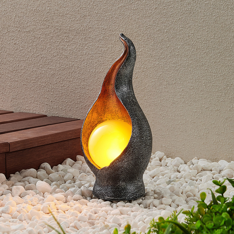 Lindby Eoin LED-Deko-Solarleuchte mit Kugel
