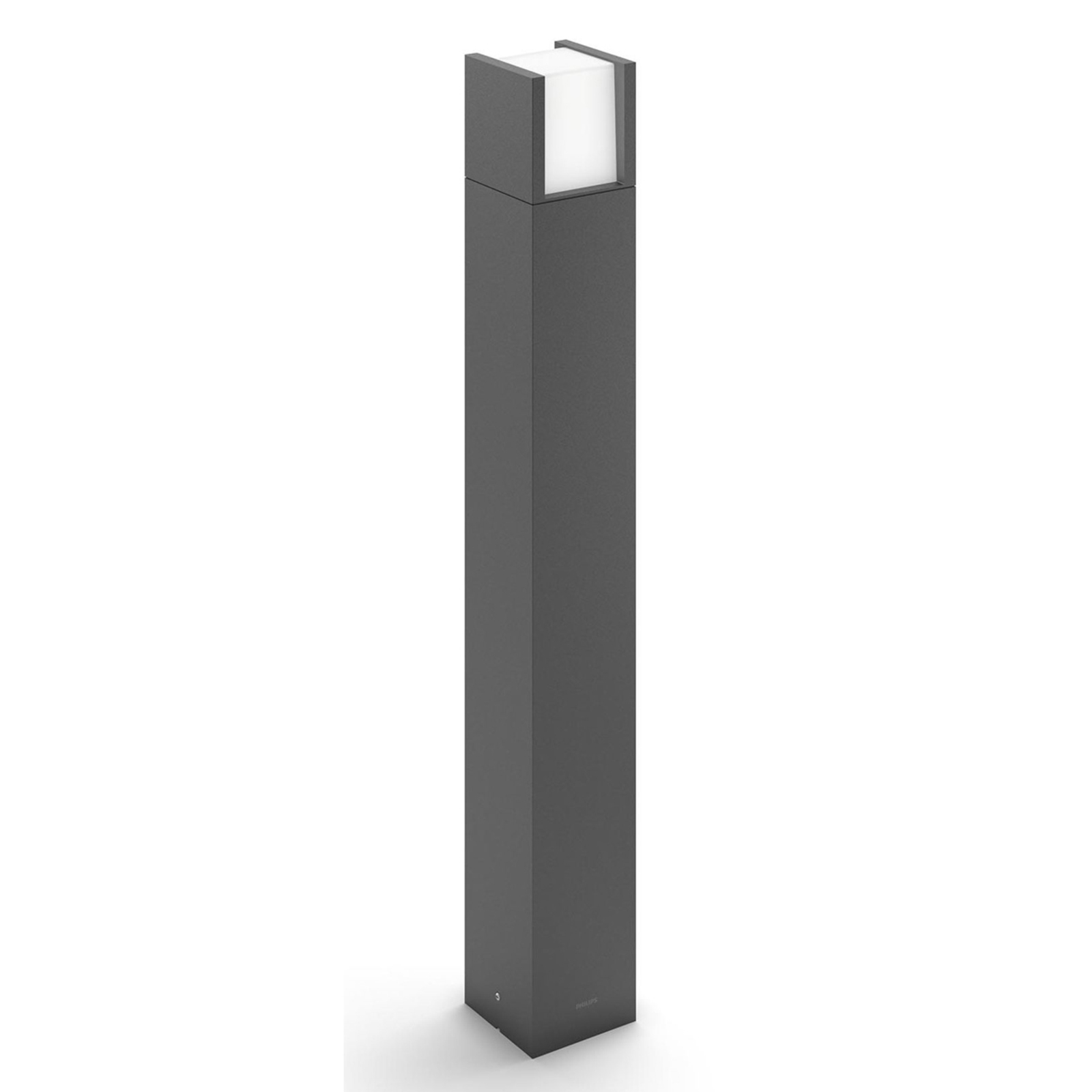 PHILIPS Philips Arbour LED bollard light anthracite IP44, aluminium, plastic, 6 W, energy efficiency: A+, W: 10 cm, H: 77 cm