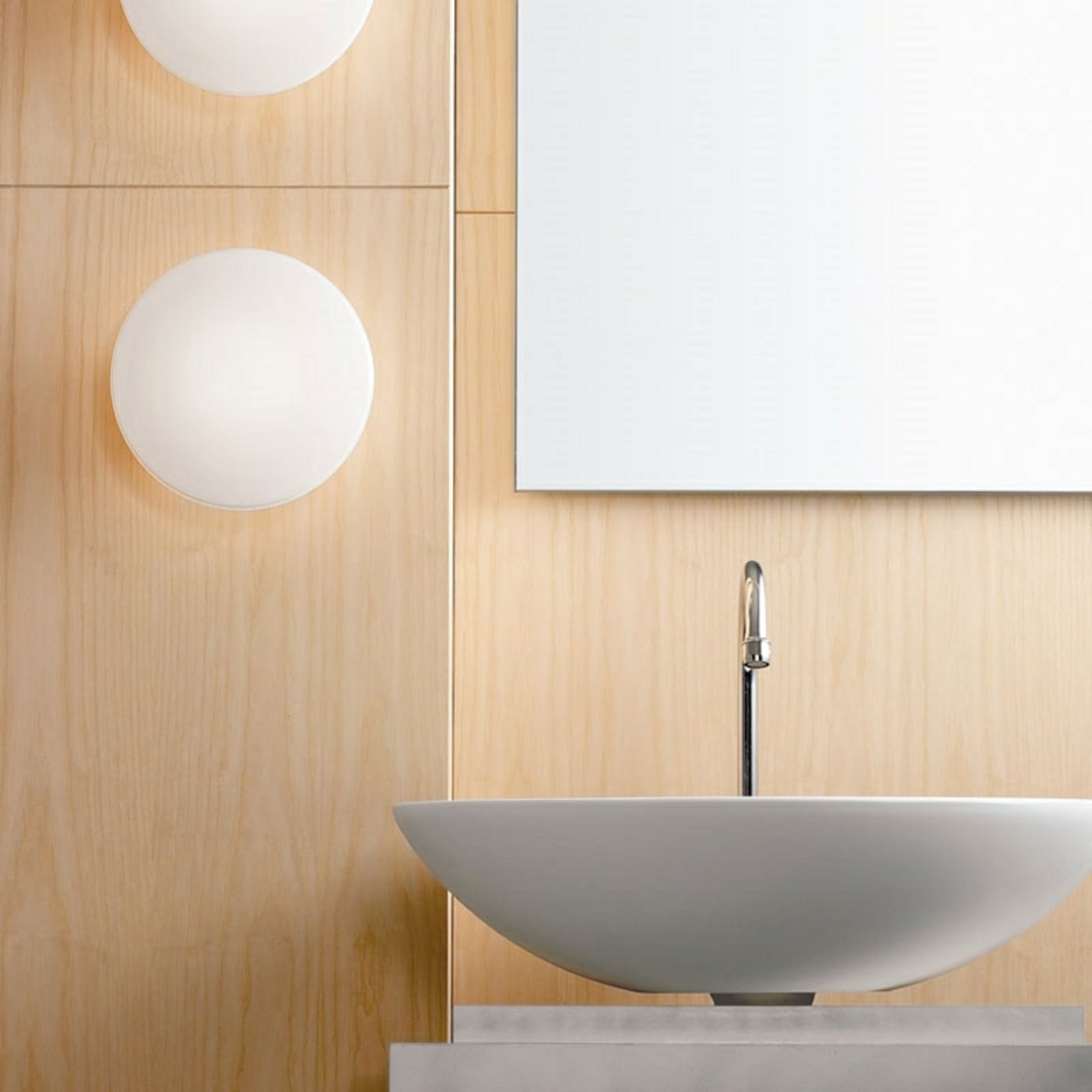 AJ Eklipta Væg-/Loftlampe Ø220 White Louis Poulsen - Stue - Glas