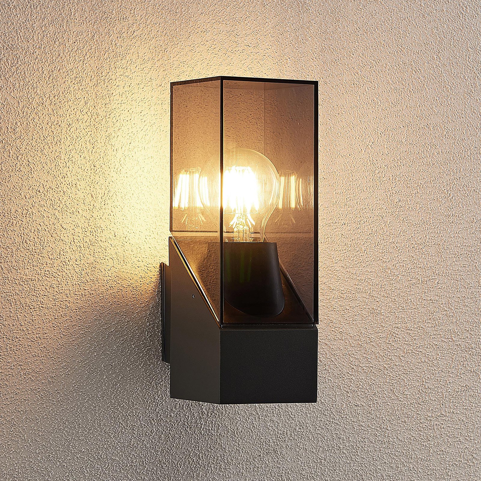 Fiola Außenwandleuchte Anthracite - Lucande