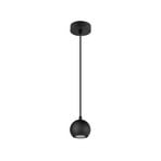 SLV Lampada a sospensione Light Eye 90, nero, Ø 9 cm, metallo
