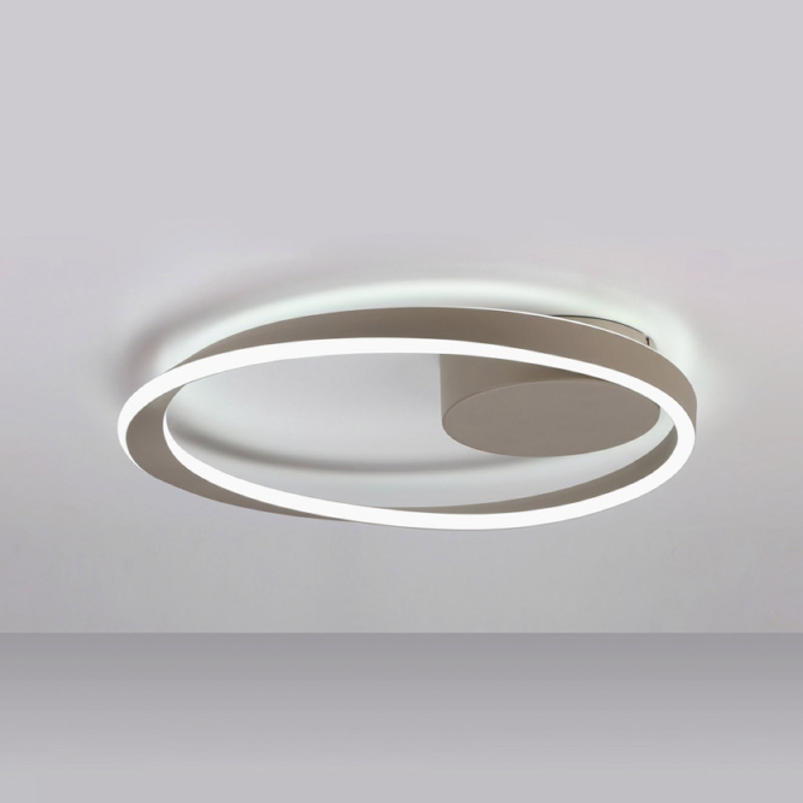 Plafonnier LED EGLO CAMEROTA, beige, Ø 41 cm, télécommande Plafonnier LED EGLO CAMEROTA, beige, Ø 41 cm, télécommande