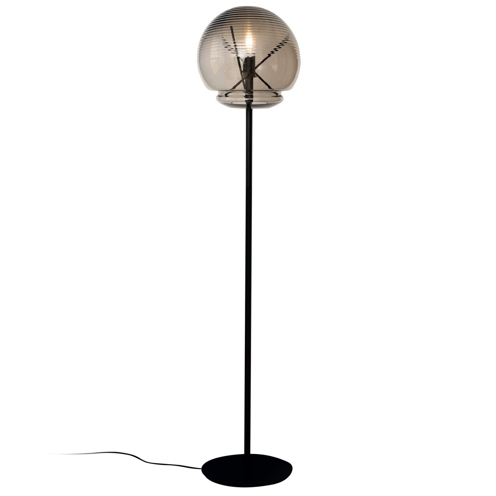 Подова лампа Artemide Vitruvio, с възможност за димиране, черна