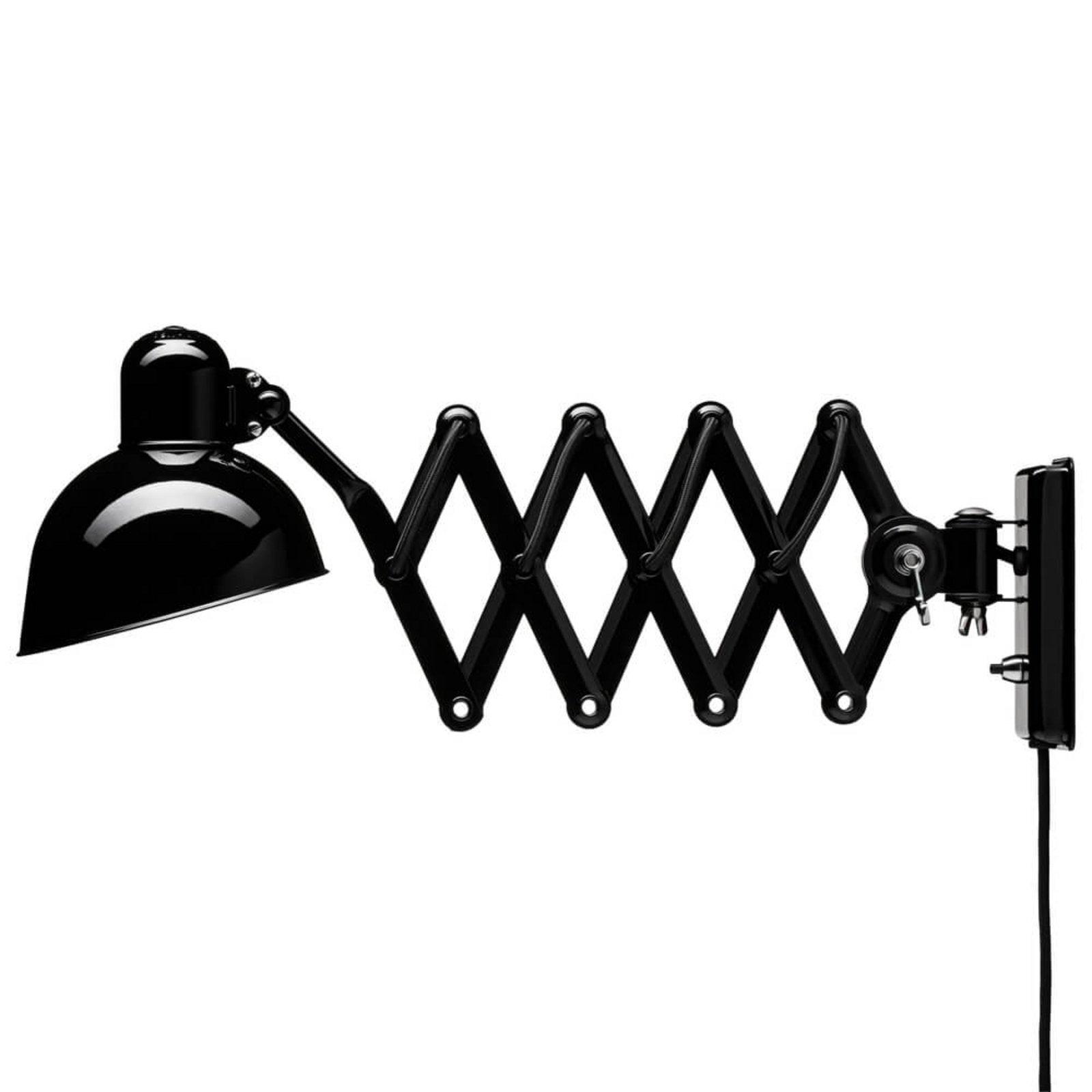 KAISER idell™ 6718-W Wall/Scissor Lamp Black - Fritz Hansen