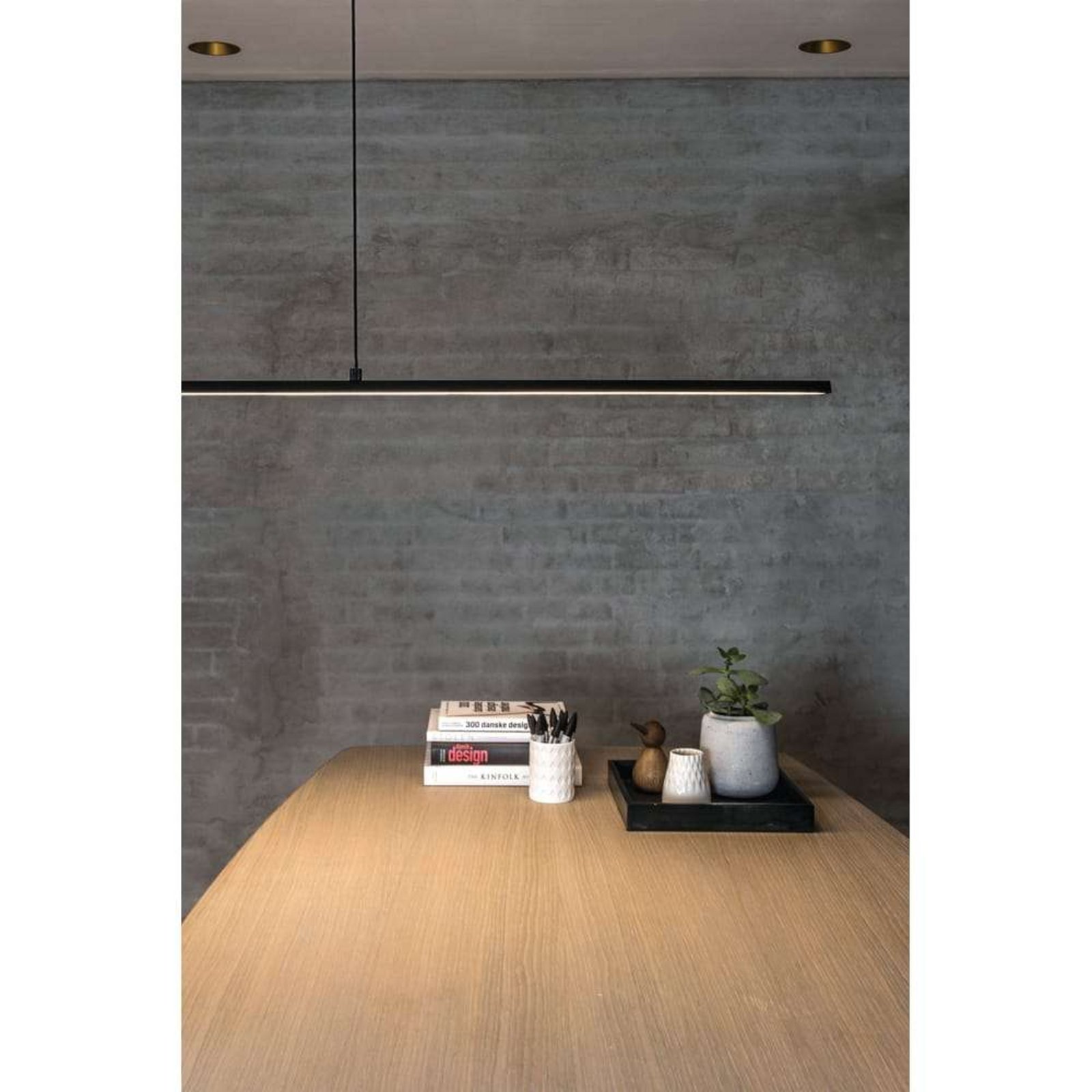 Slim S1800 Pendant 2700/3000K Black - LIGHT-POINT