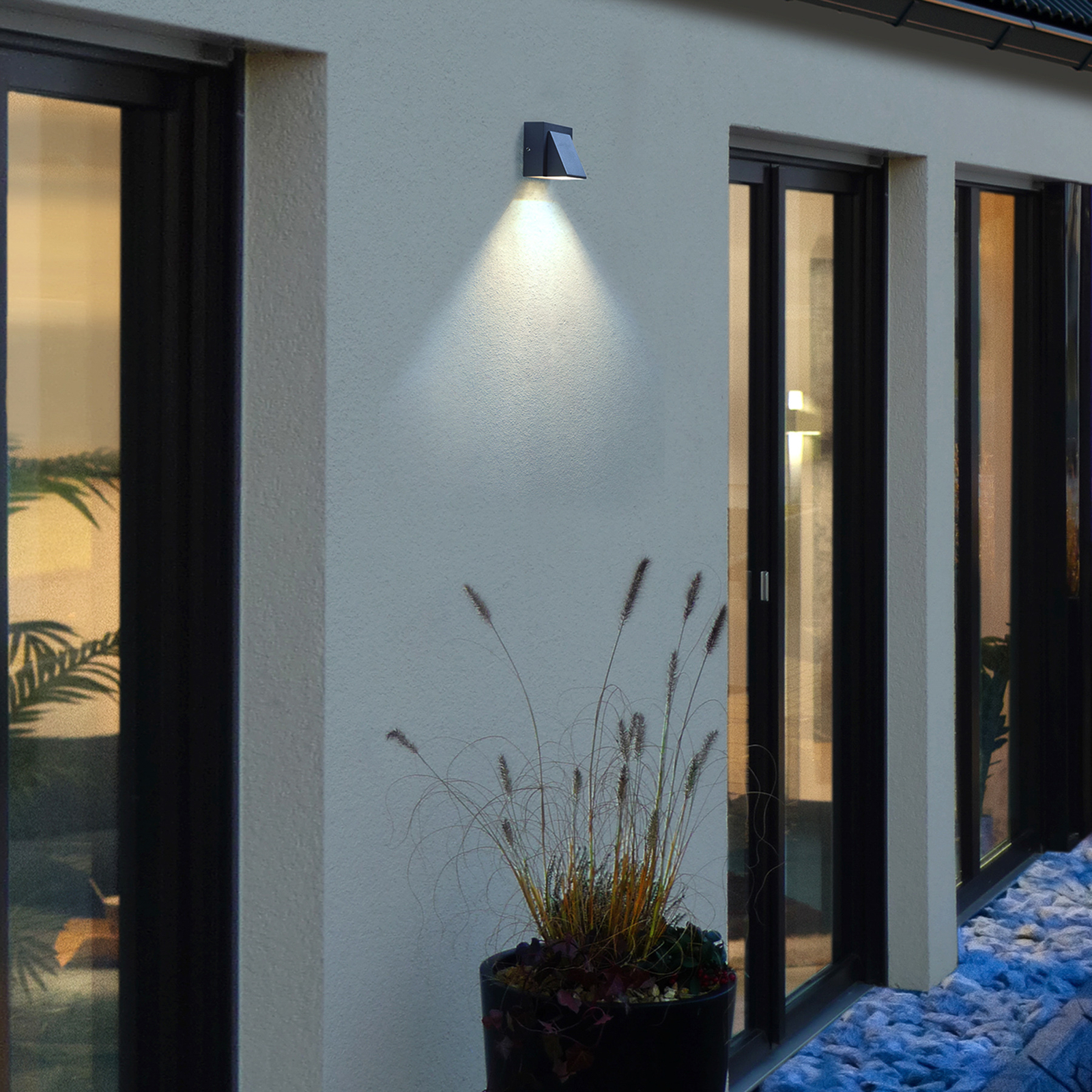 RZB HB 105 LED outdoor wall light downlight
