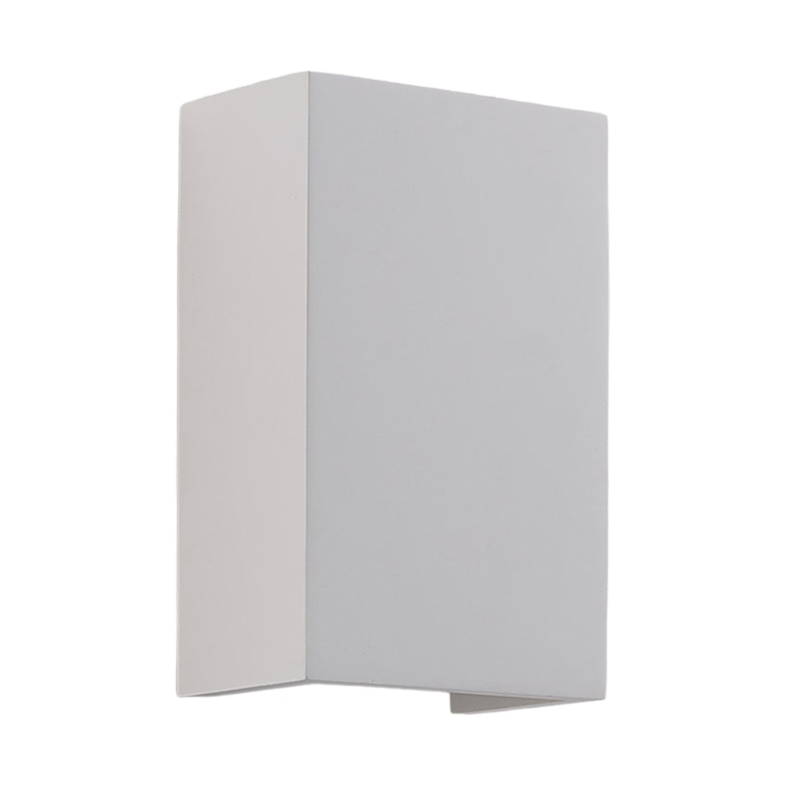 Lindby Colja plaster wall light, white, angular