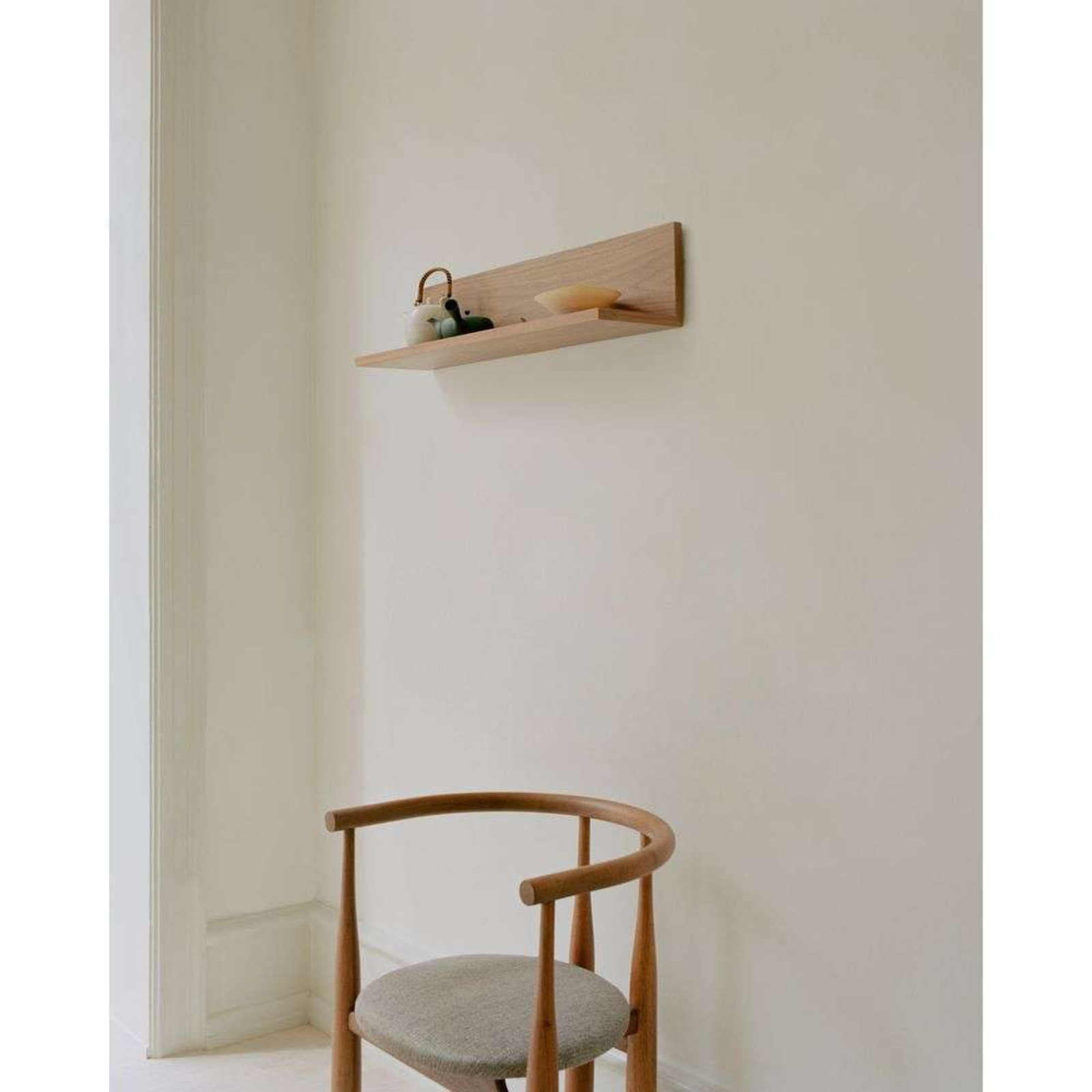 Tana Wall Shelf Walnut - New Works