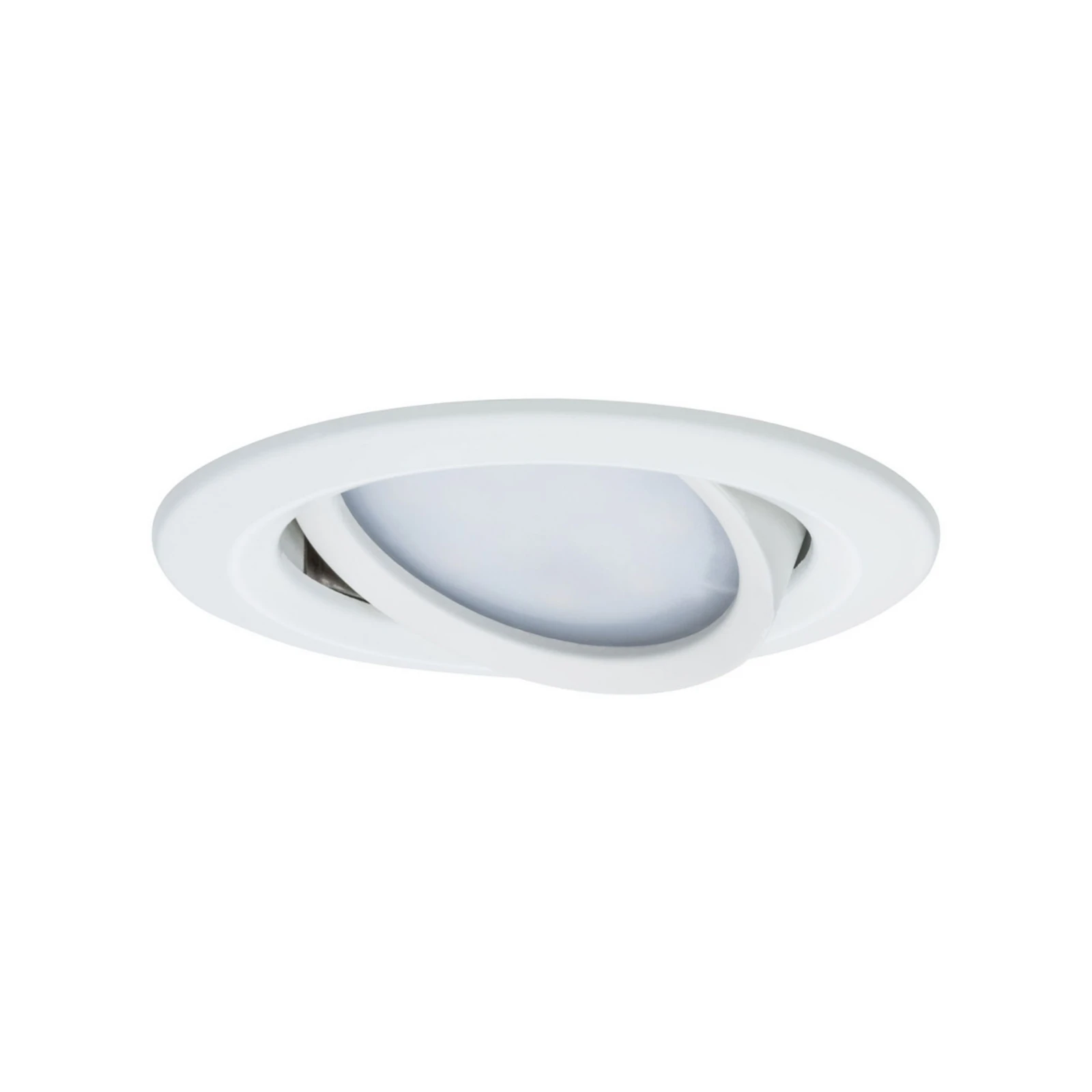 Spot LED Paulmann Nova Plus Coin, set de 3 bucăți, rotund, alb, 2.700 K, IP65
