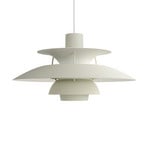 PH 5 Pendel Monochrome Pale Pewter - Louis Poulsen