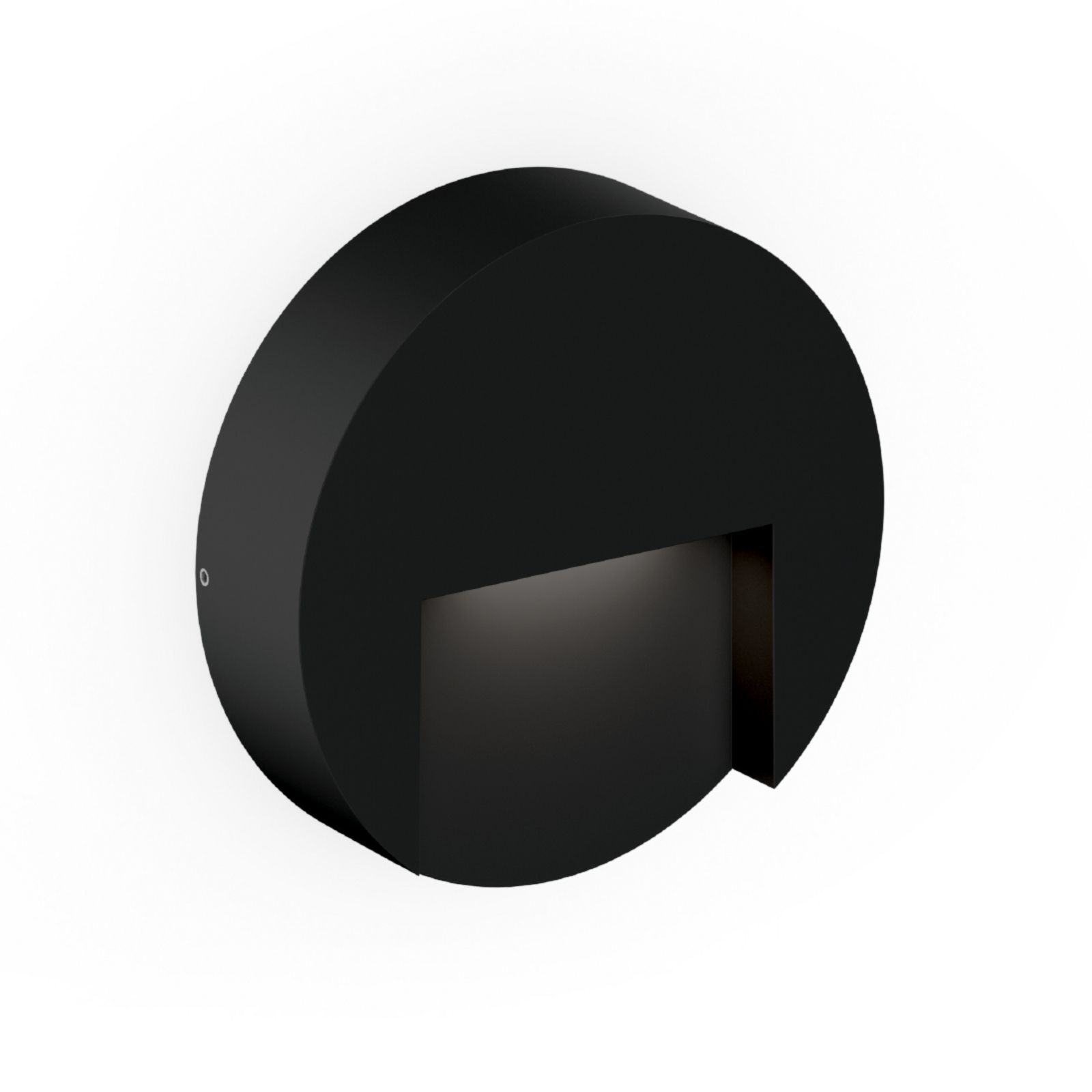 WEVER & DUCRÉ Lampa de perete pentru exterior cu LED Reto Round 1.3 negru mat