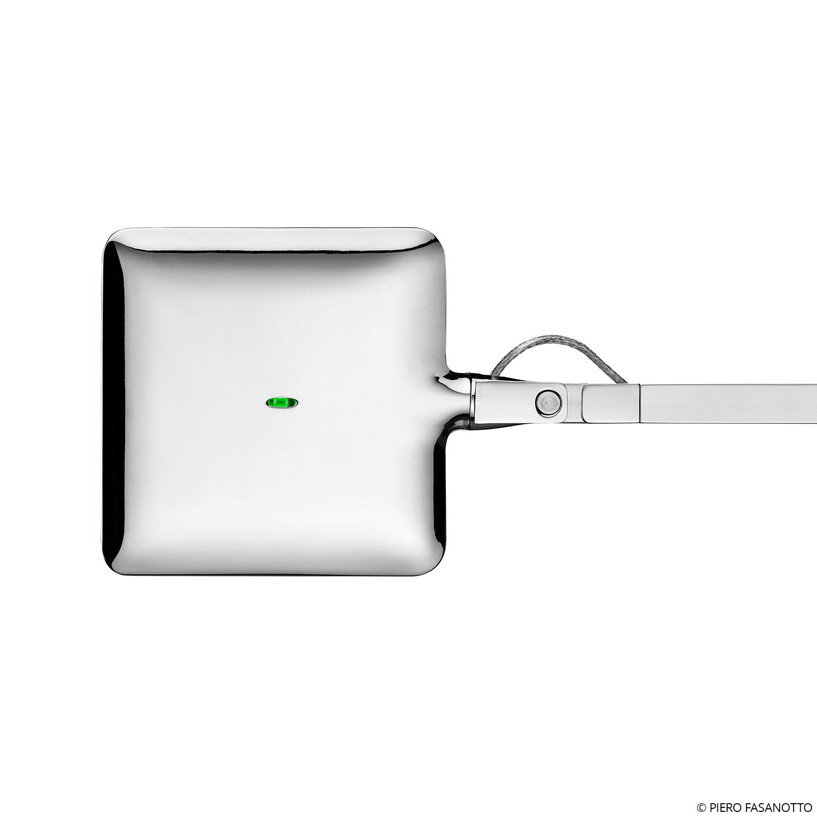 Flos FLOS Kelvin LED table lamp in chrome, for Workroom / Office, aluminium, 7.5 W, energy efficiency: A+
