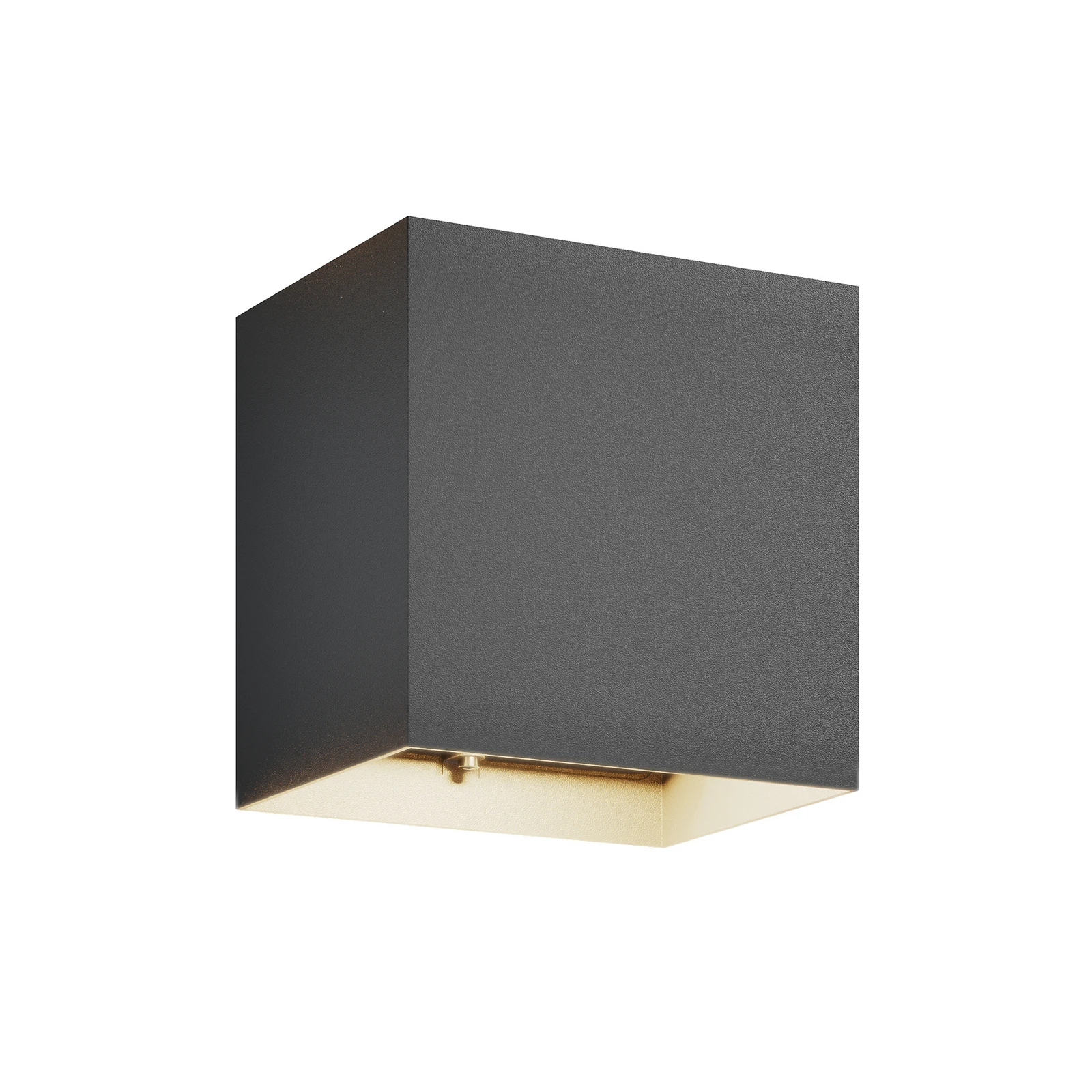 Lucande LED-Außenwandlampe Evie, 14 cm, anthrazit, up/down